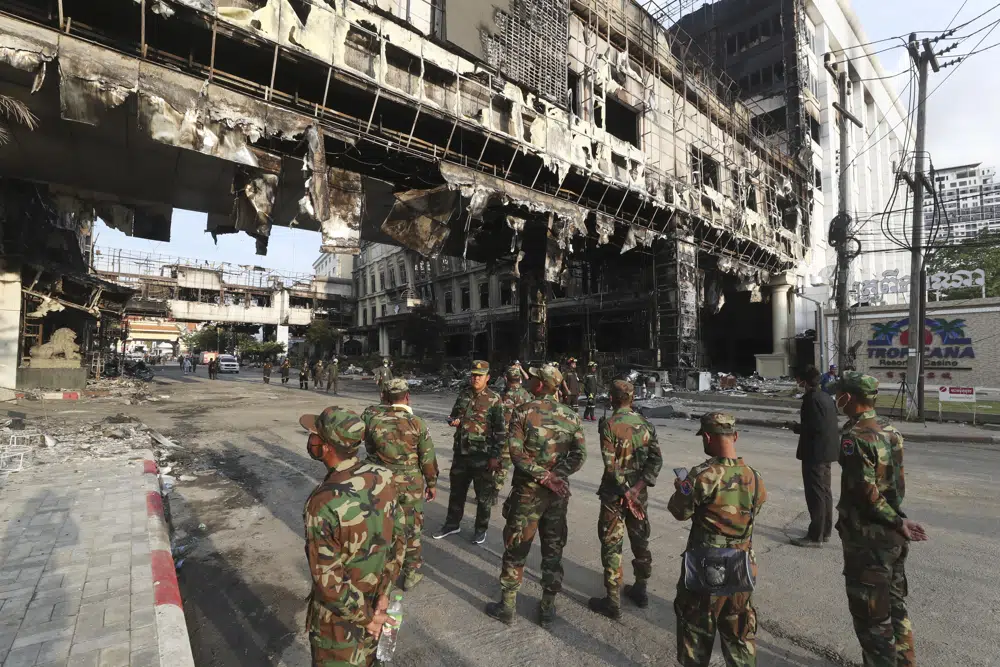 Casino Fire in Cambodia