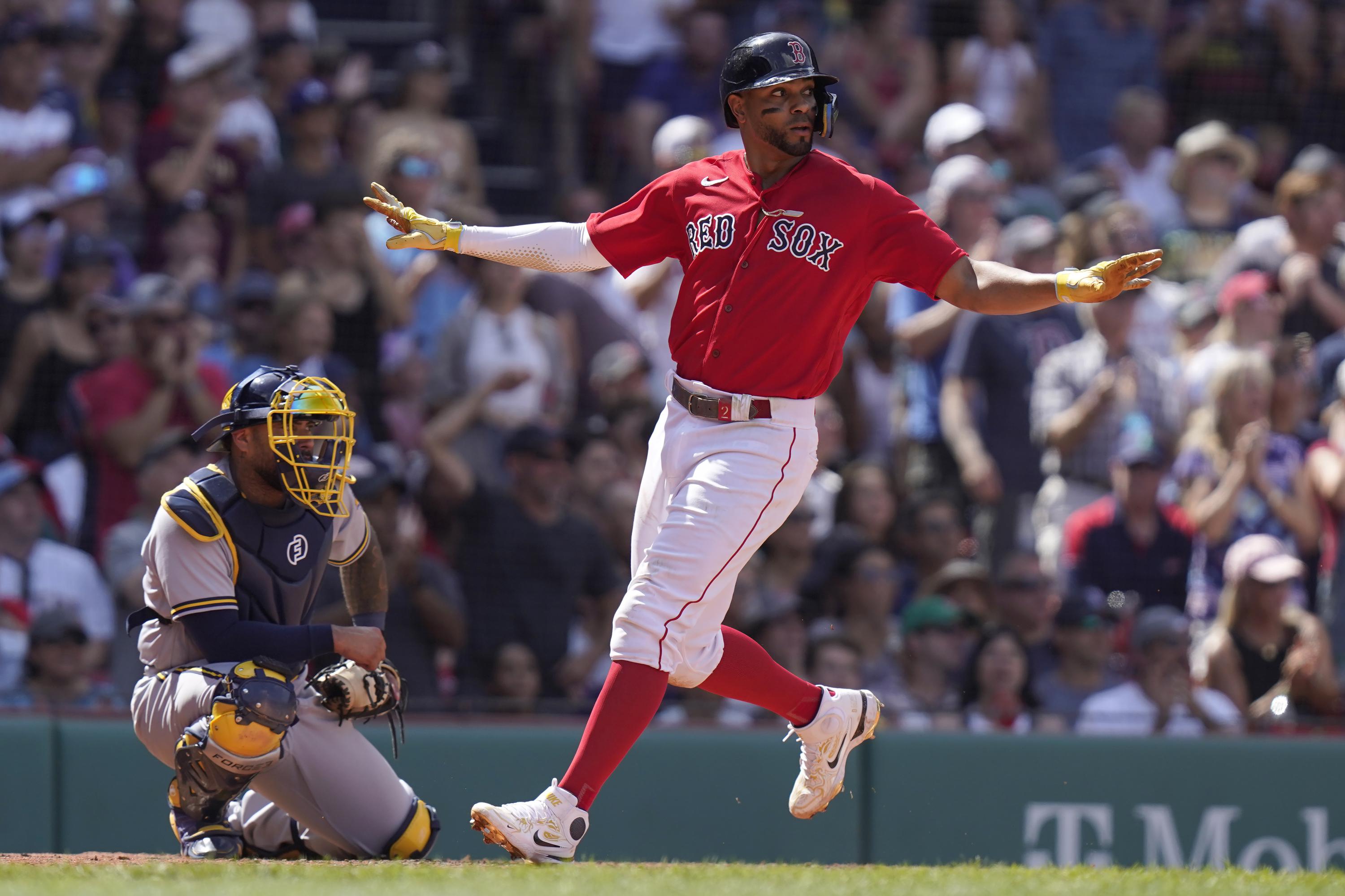 Red Sox double up on Brewers, salvage finale with 72 win AP News
