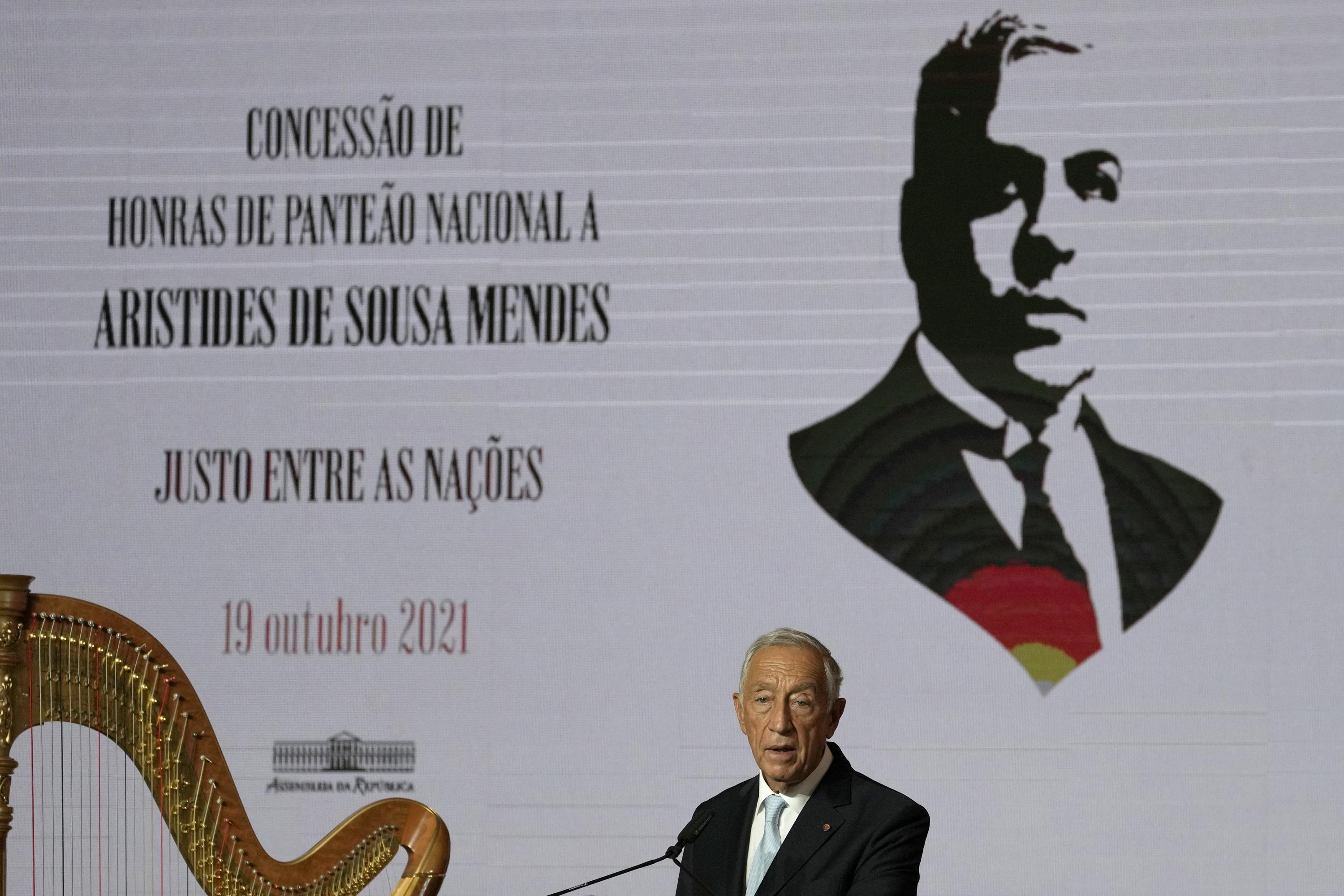 O corpo português homenageia o diplomata que salvou milhares dos nazis