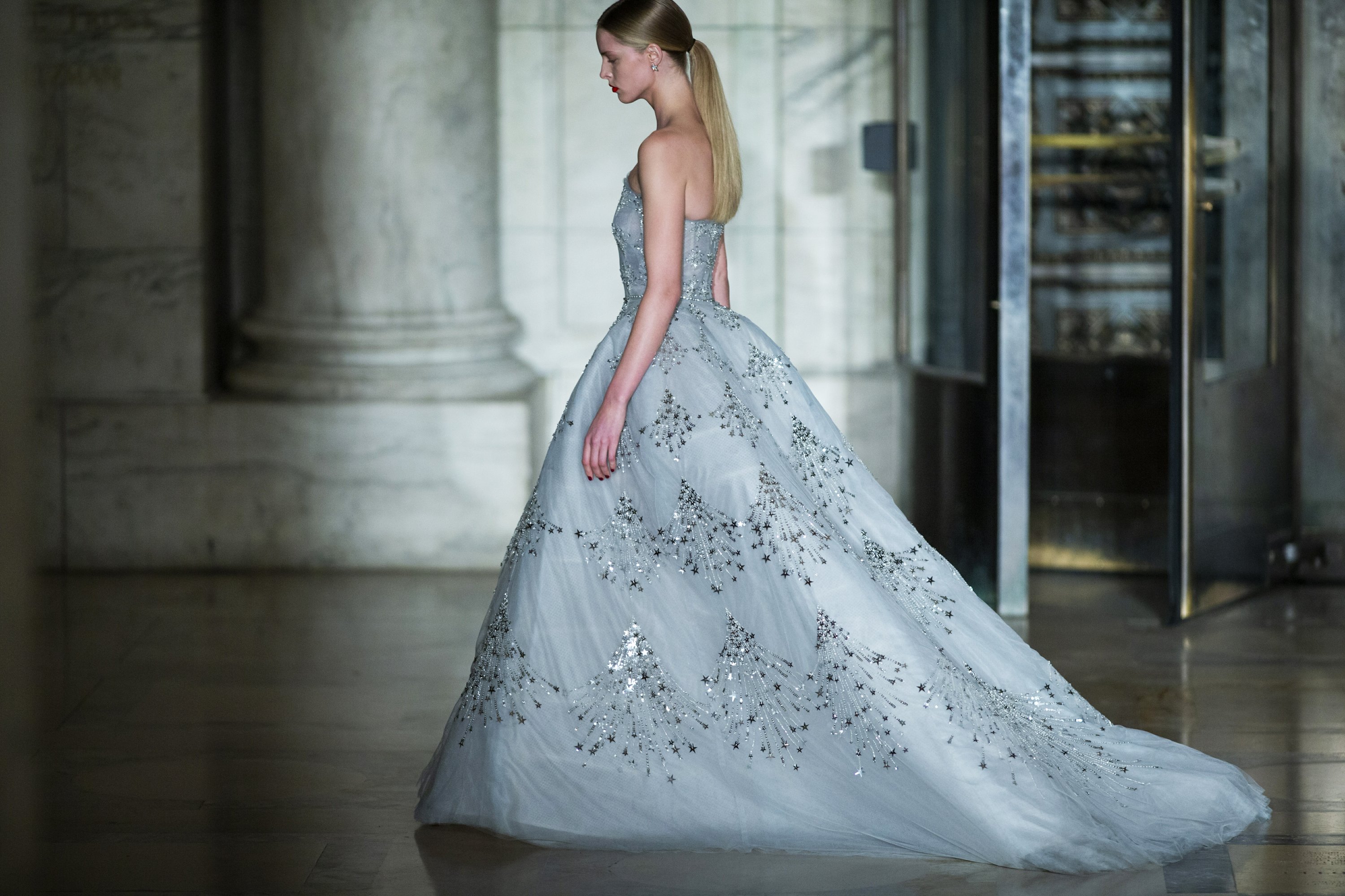 oscar de la renta night dress