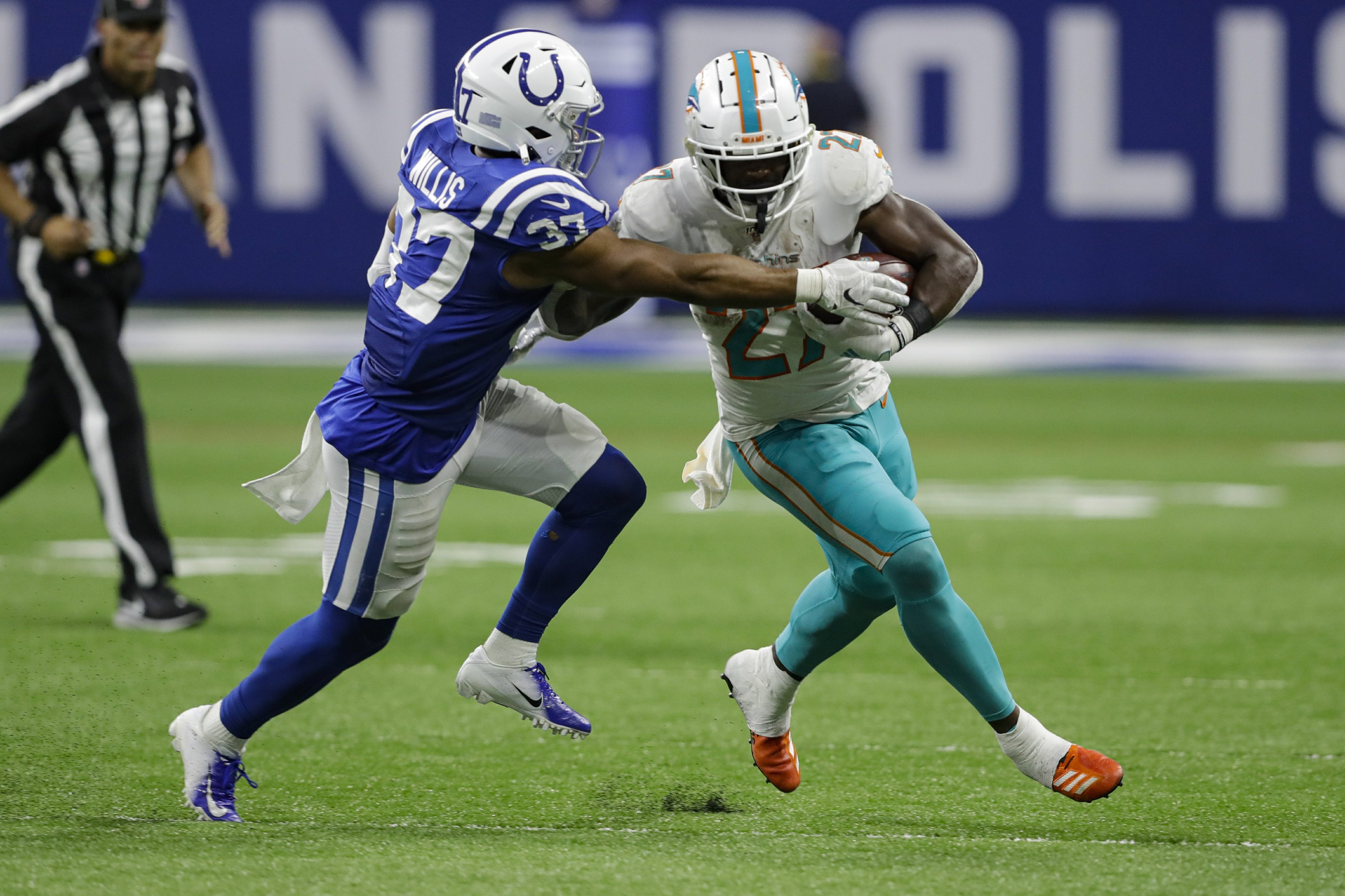 Dolphins Running Back Ballage Placed On Injured Reserve