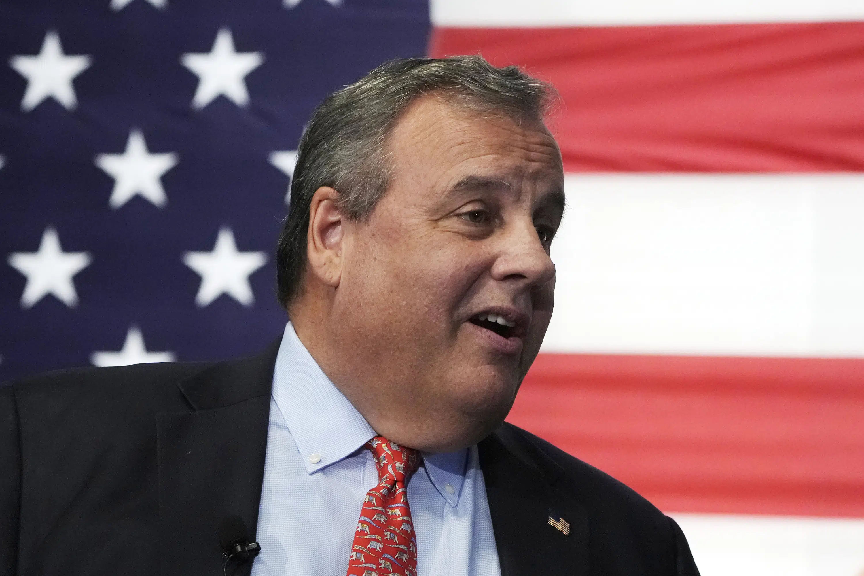 Christie hits out at Trump at presidential campaign launch, calling him a ‘selfish mirror pig’