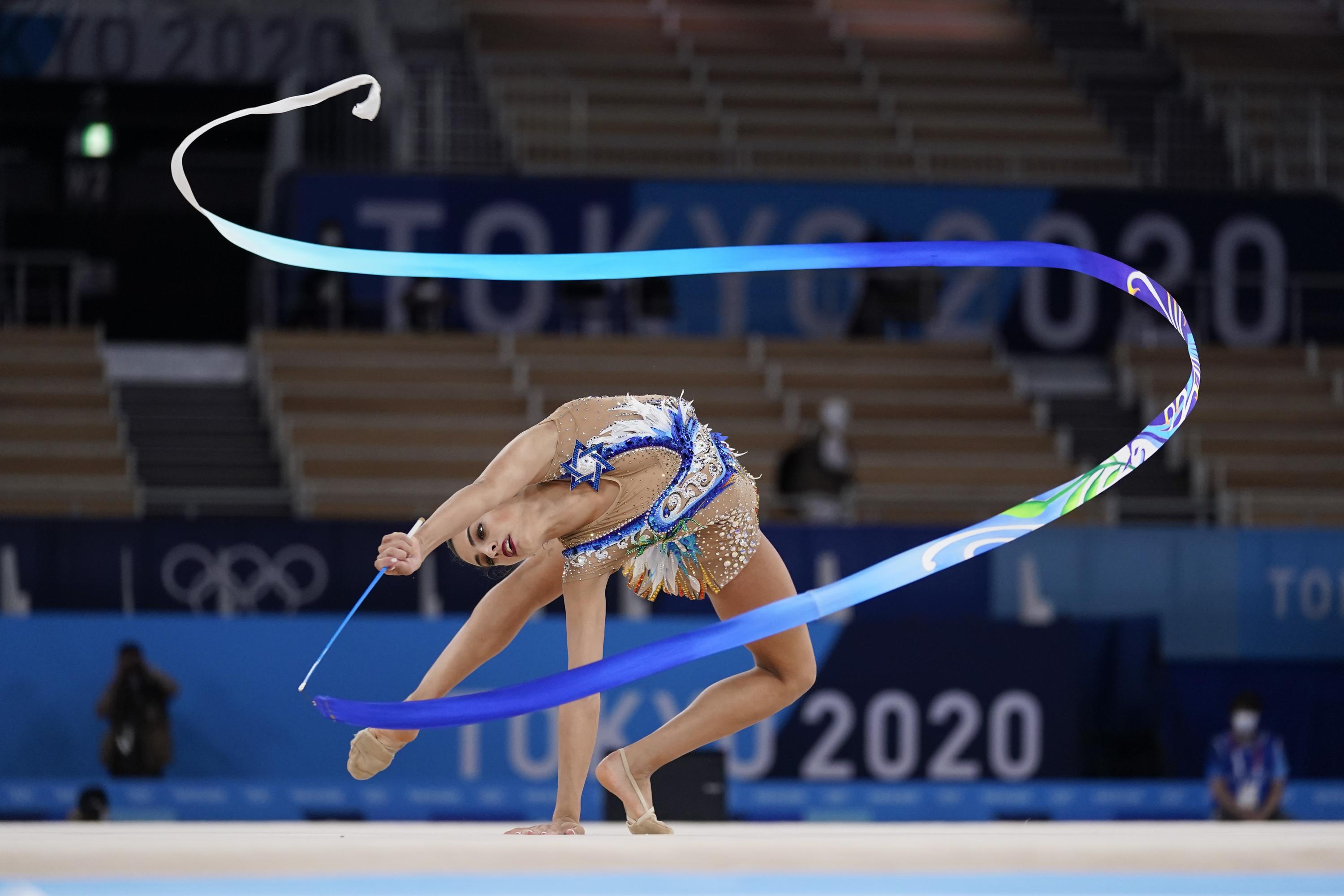 Rhythmic gymnastics upset Israel beats Russia, wins gold AP News