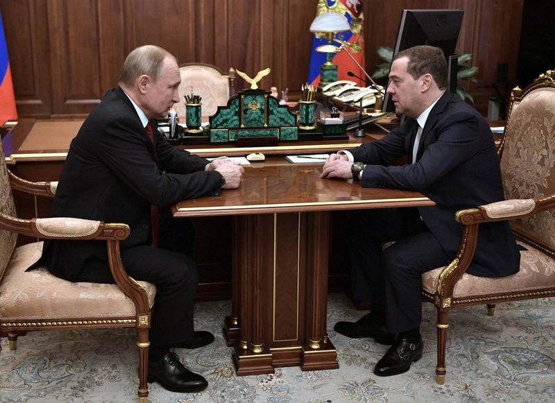 Russian Prime Minister Submits Resignation To Putin