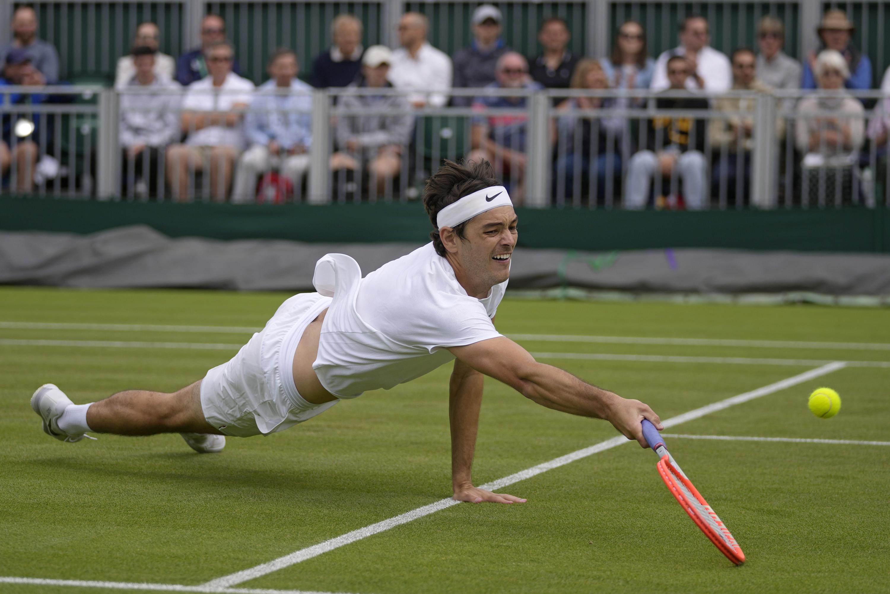 La maggior parte degli uomini americani ha raggiunto il terzo round di Wimbledon dal 1995
