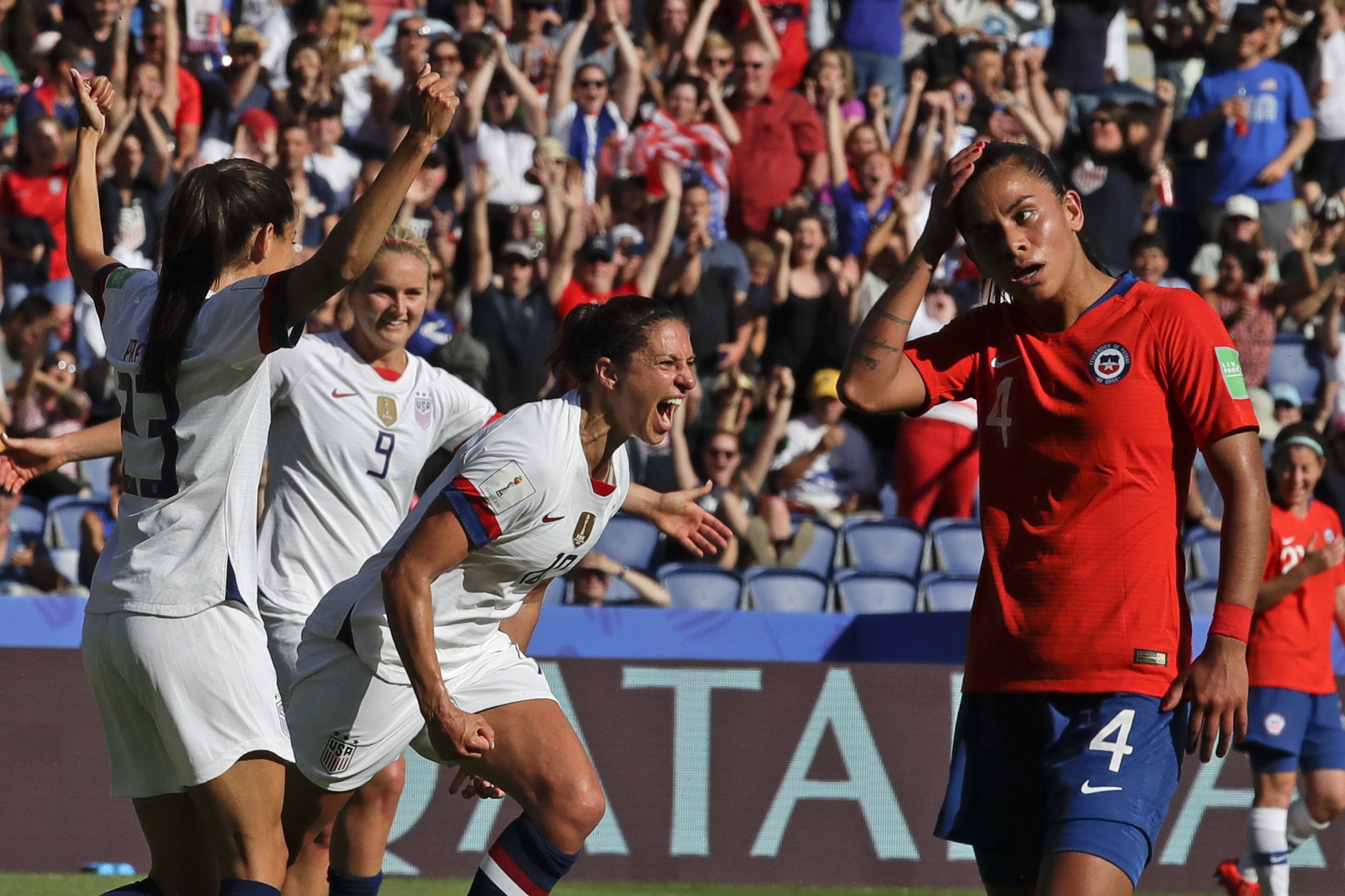 Sunday's US win mostwatched Women's World Cup group match  AP News