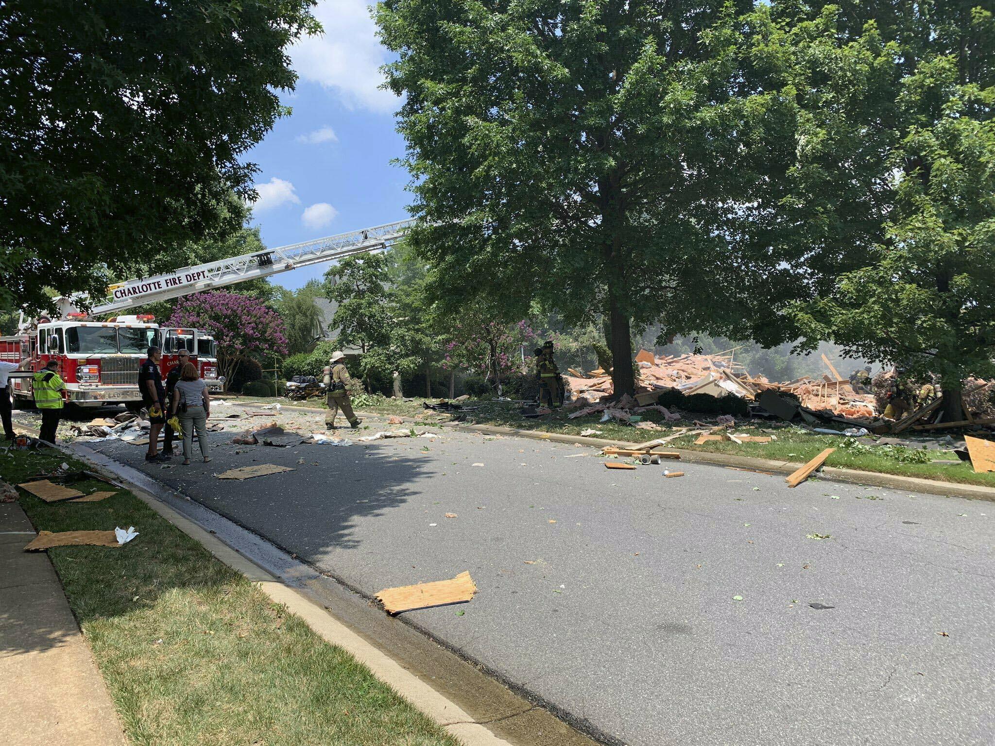 Official Gas leak preceded North Carolina house explosion