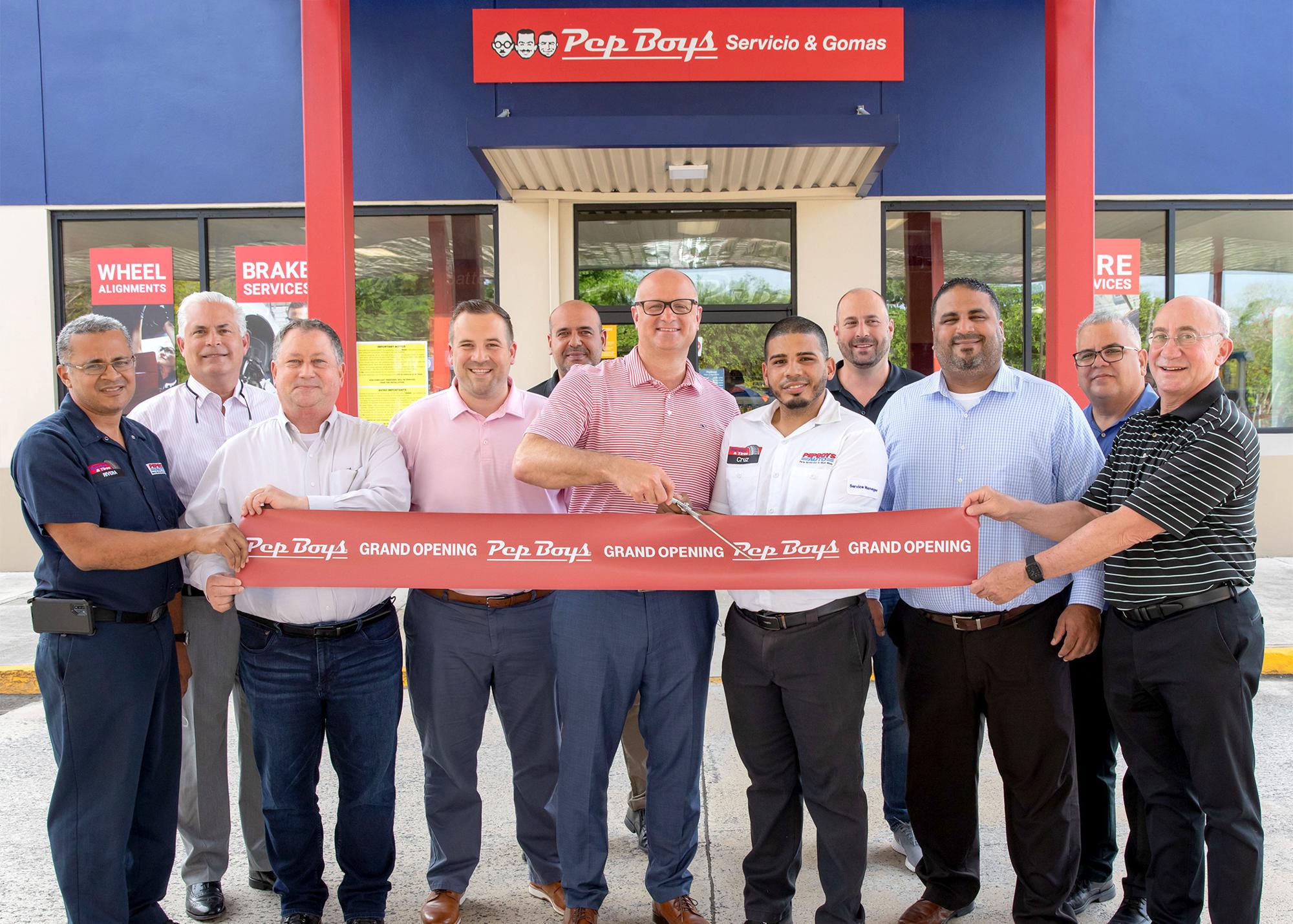 Pep Boys Celebrates 25 Years In Puerto Rico 100 Years In Business Opens First Ever Service Center On U S Military Base