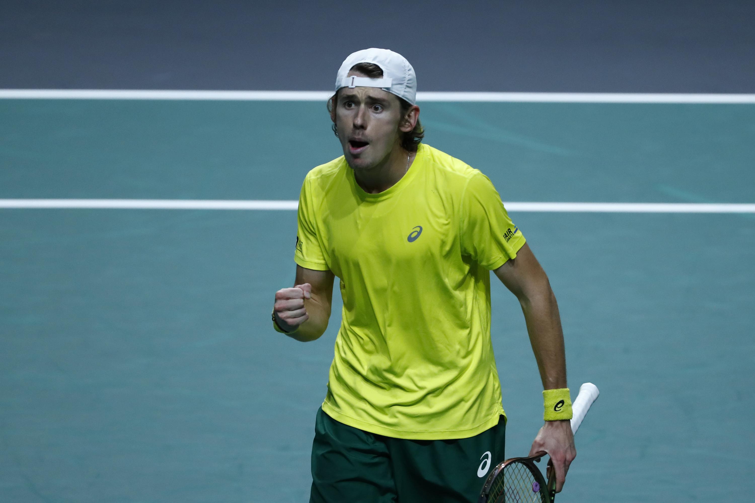 Australië versloeg Nederland en bereikte de halve finale van de Davis Cup