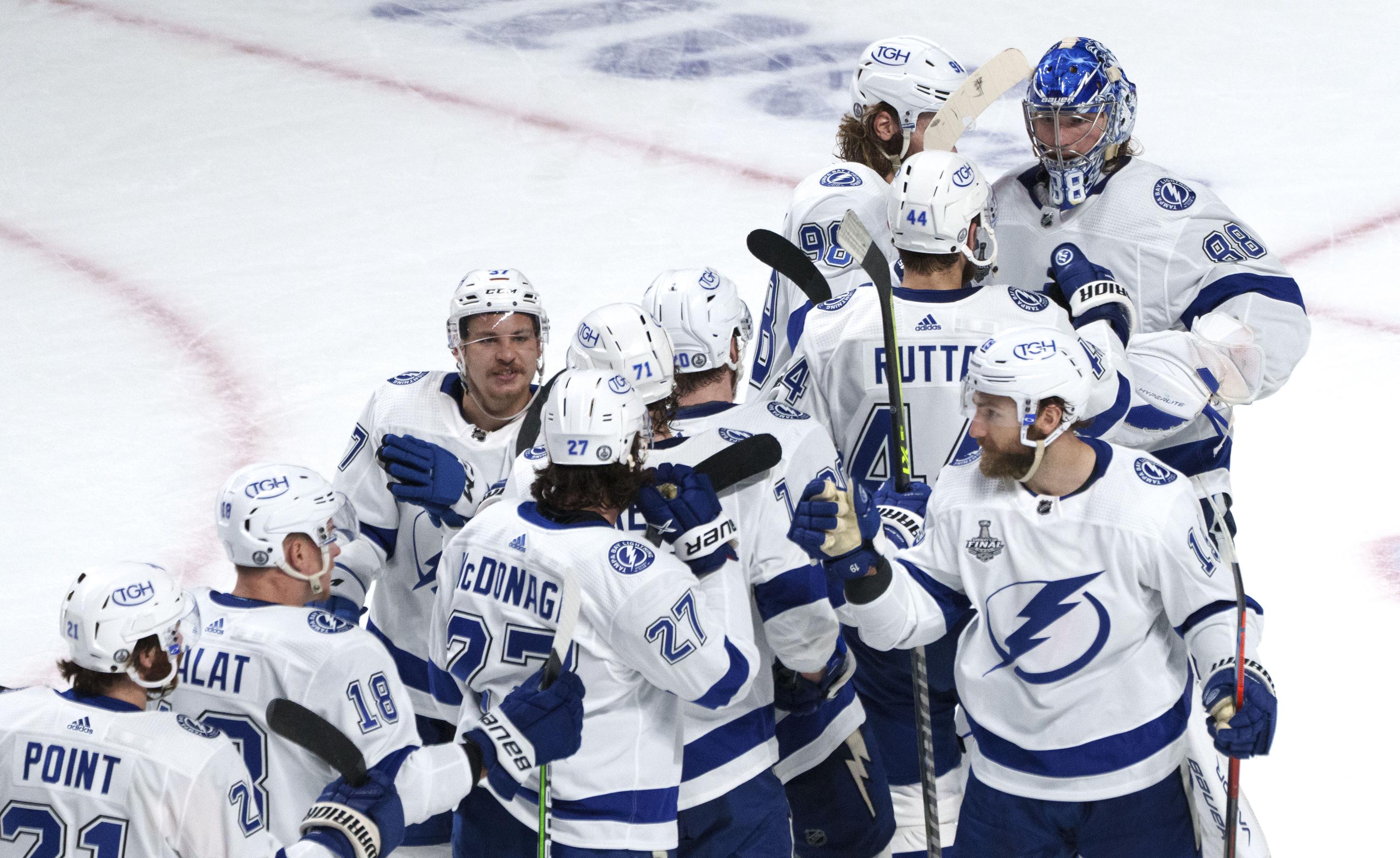 Another isolation Cup celebration? Lightning would take it | AP News Another isolation Cup celebration? Lightning would take it | AP News