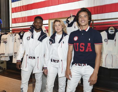 Ralph Lauren unveils crisp white Team USA Olympic uniforms | AP News