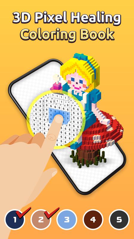 Download Buff Studio Globally Launches My Coloring A Mobile 3d Pixel Art Coloring Book Game