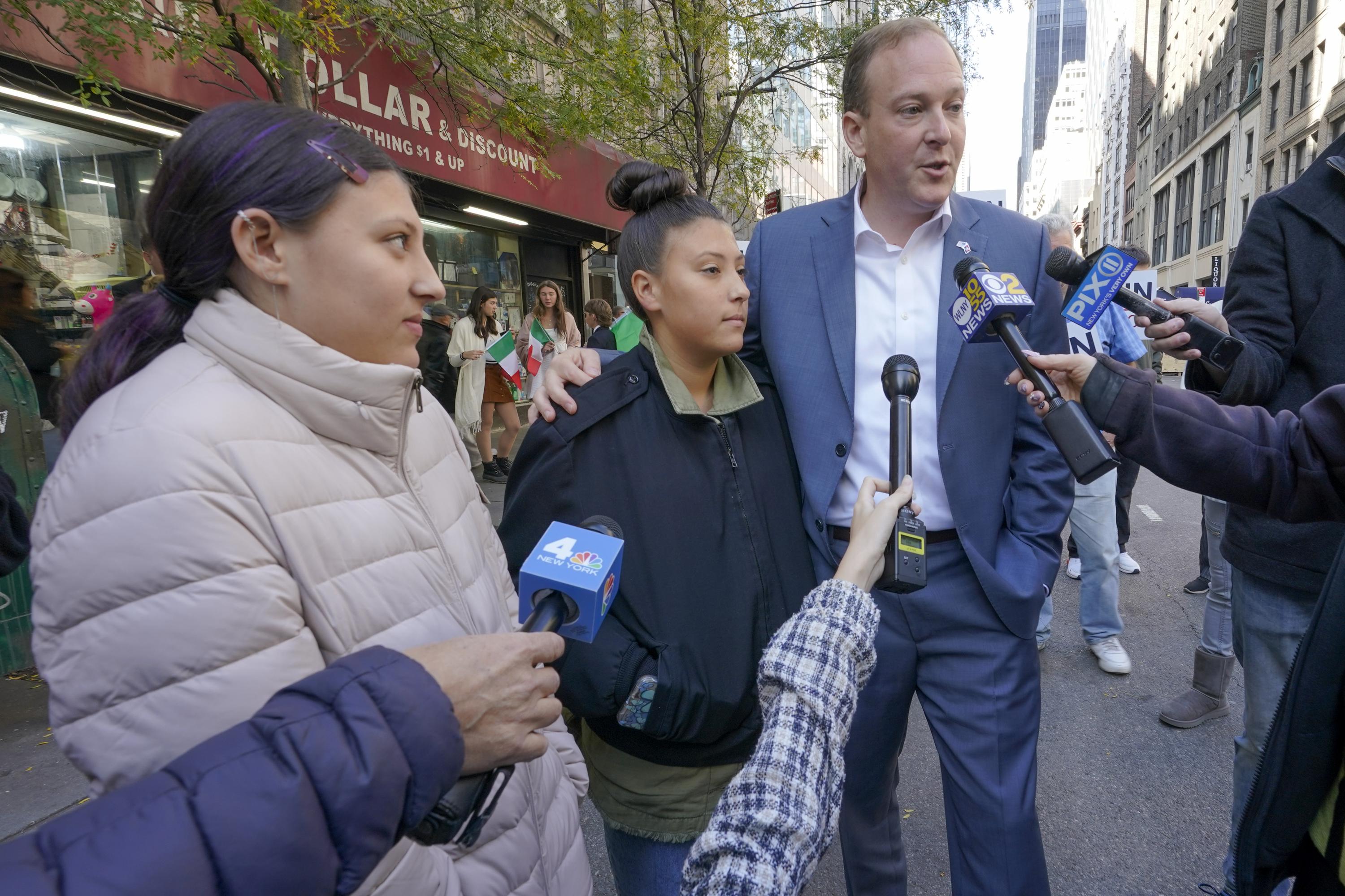 Shooting brings violent crime to Rep. Zeldin's doorstep | AP News