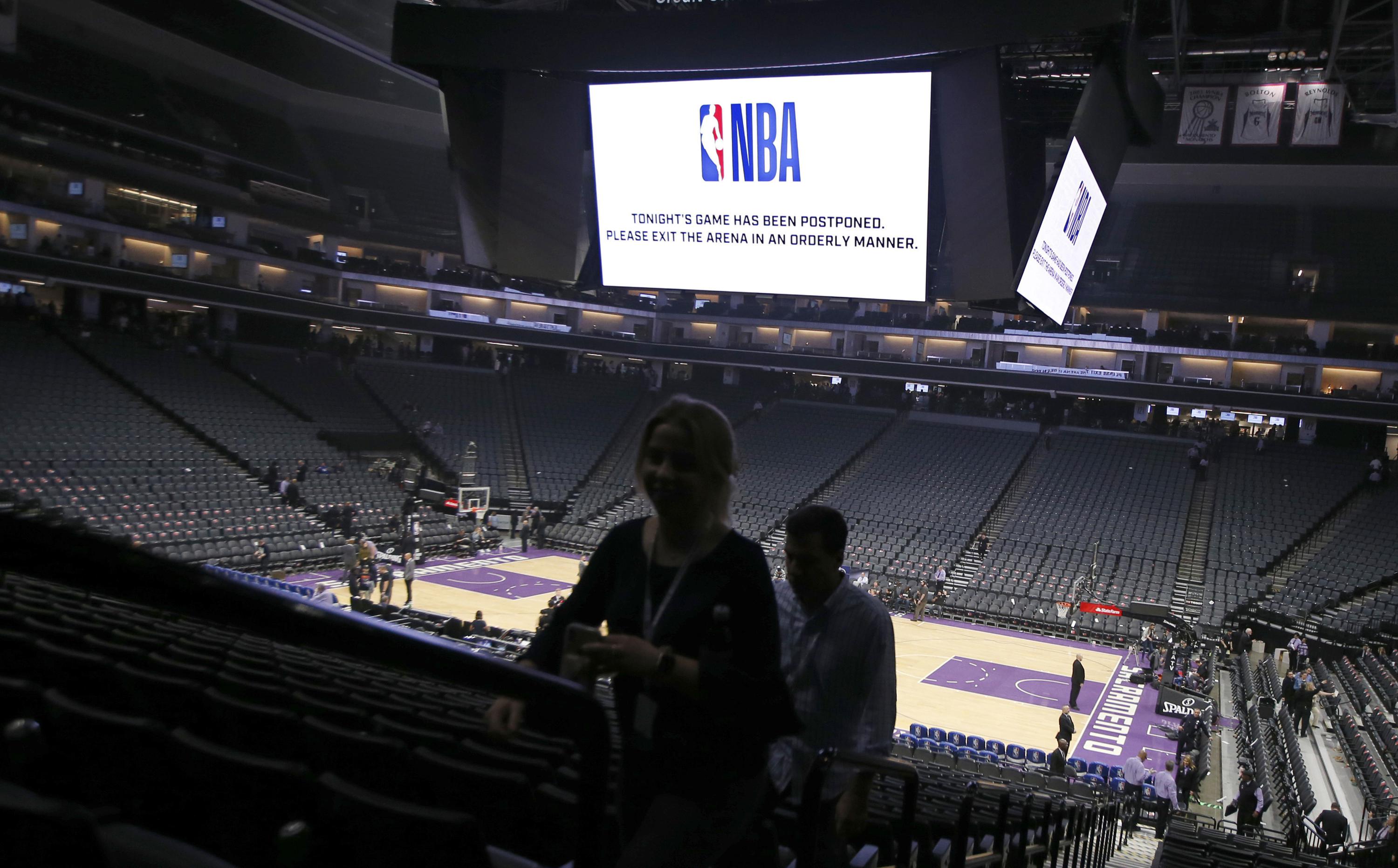 AP Was There NBA suspends season over coronavirus pandemic AP News