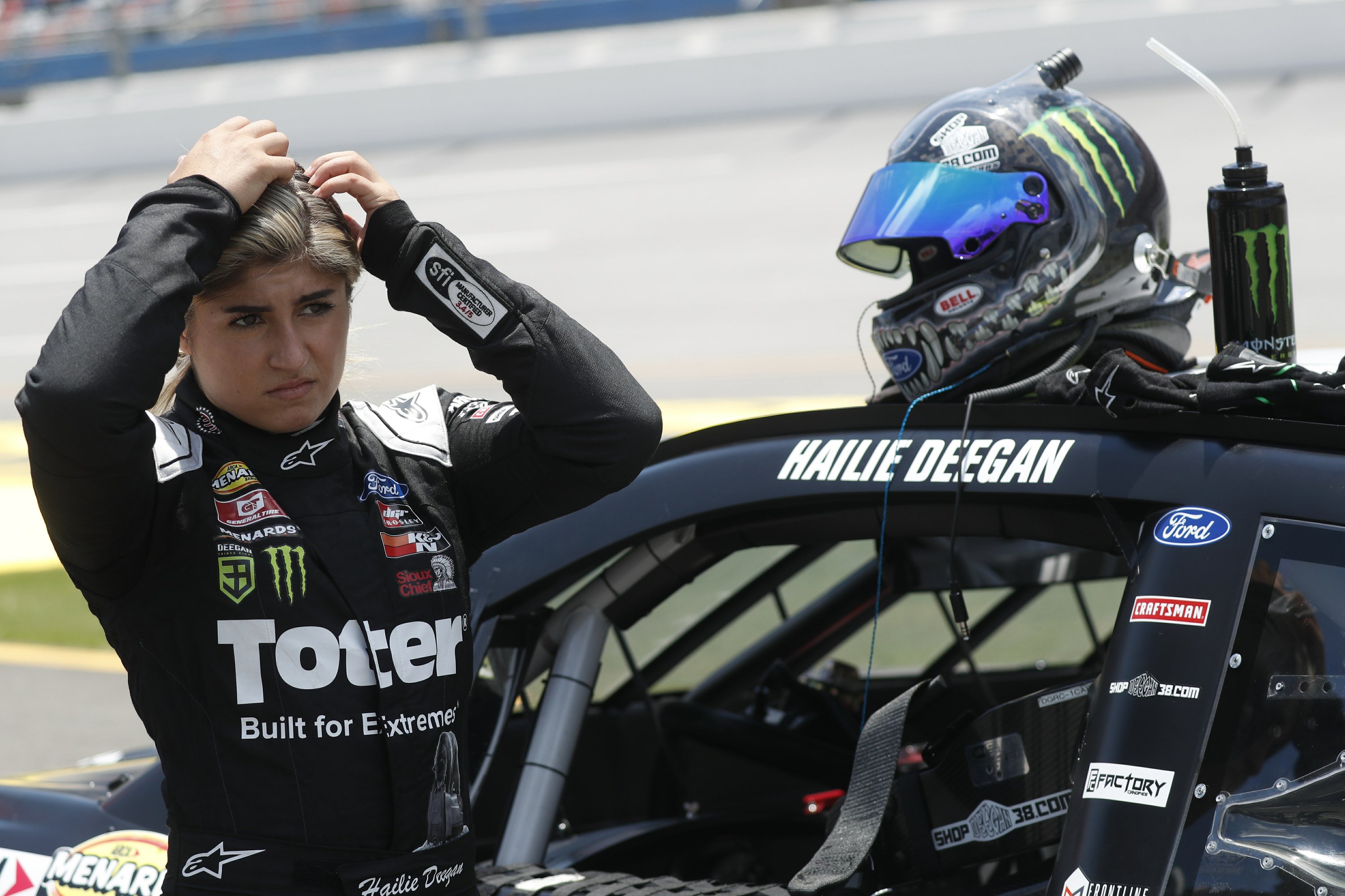 Deegan ready to move on from slur and shine in NASCAR AP News