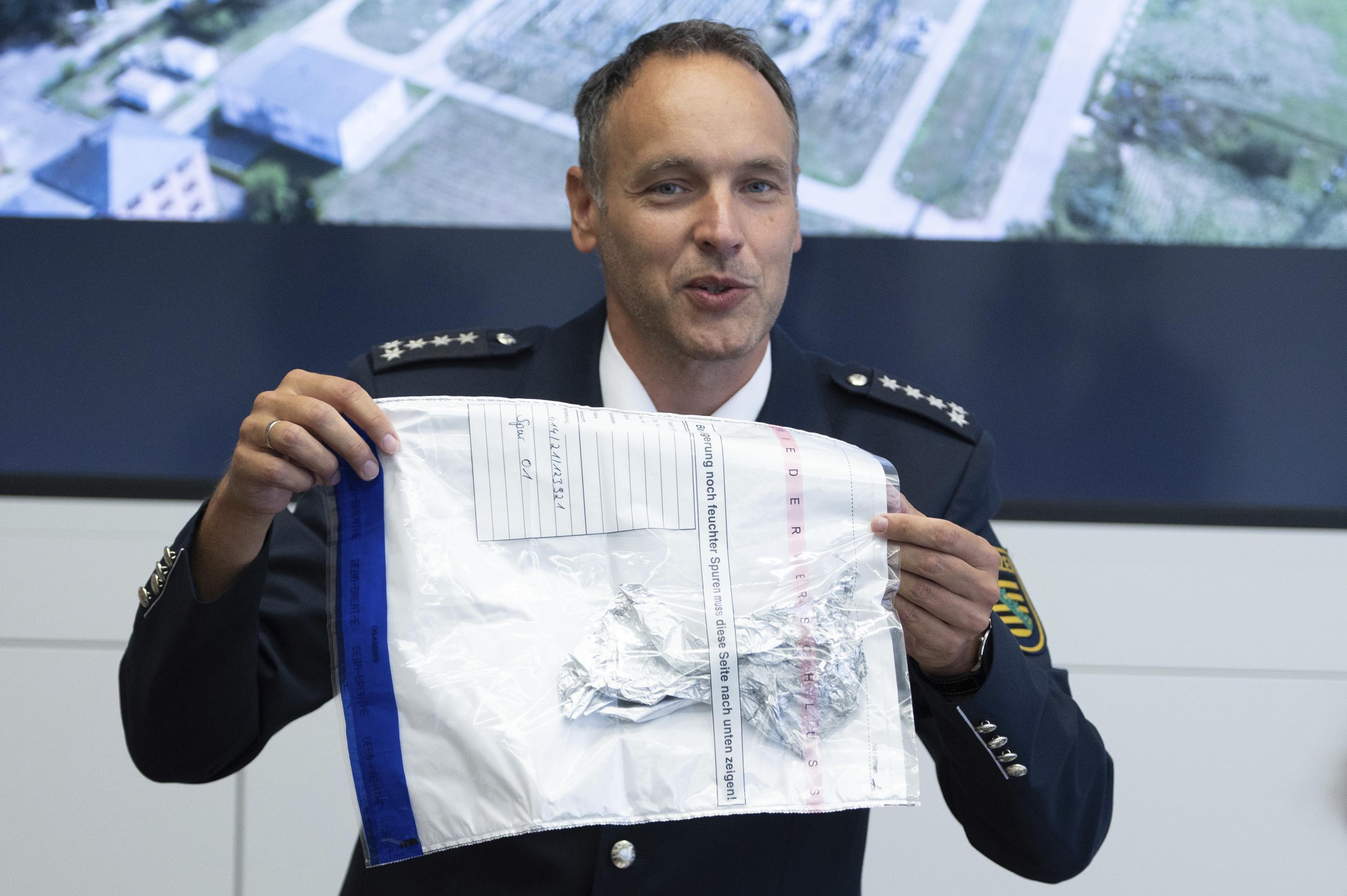 German police balloon that caused the mass blackout