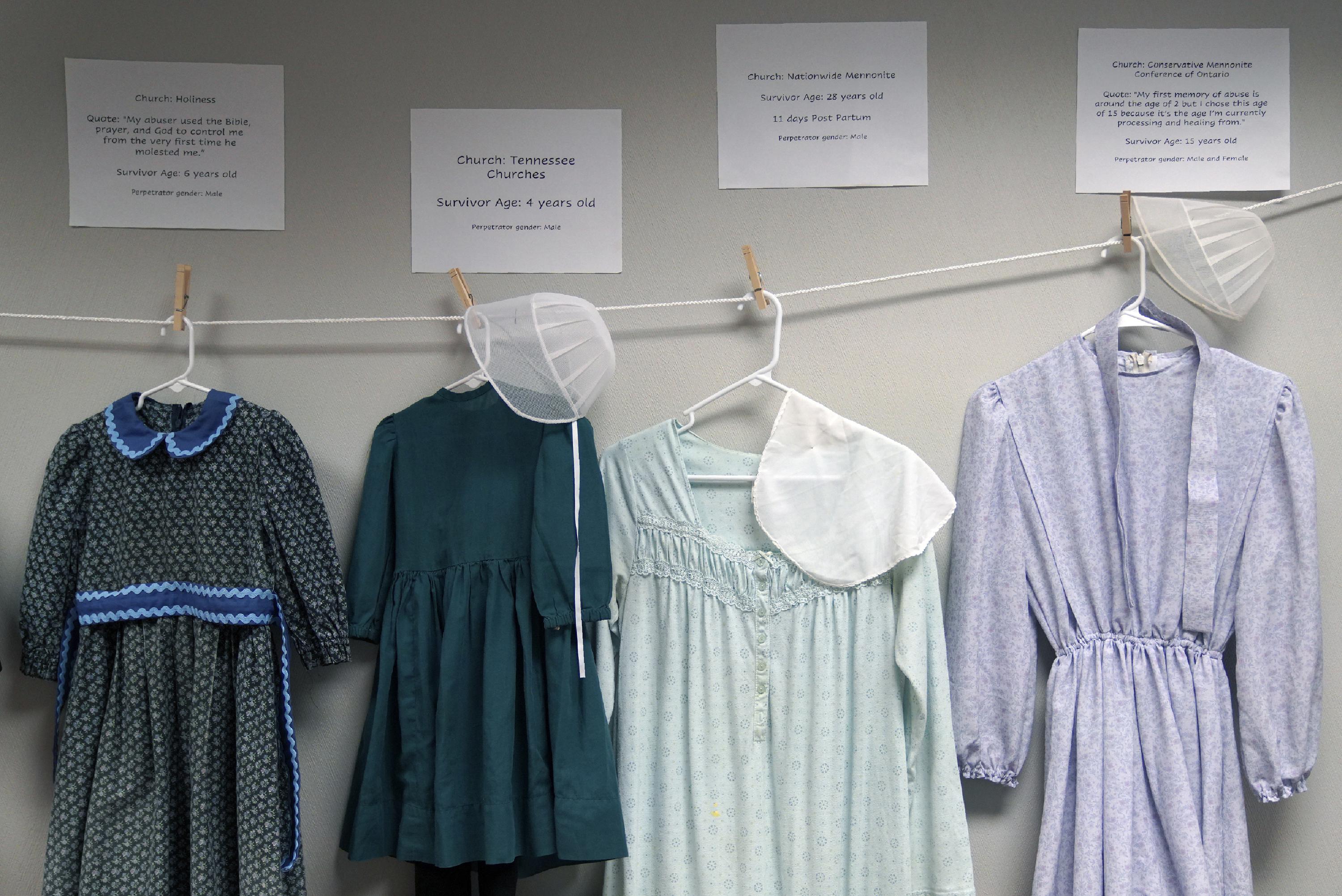 What they wore: Amish Country exhibit spotlights sex abuse | AP News