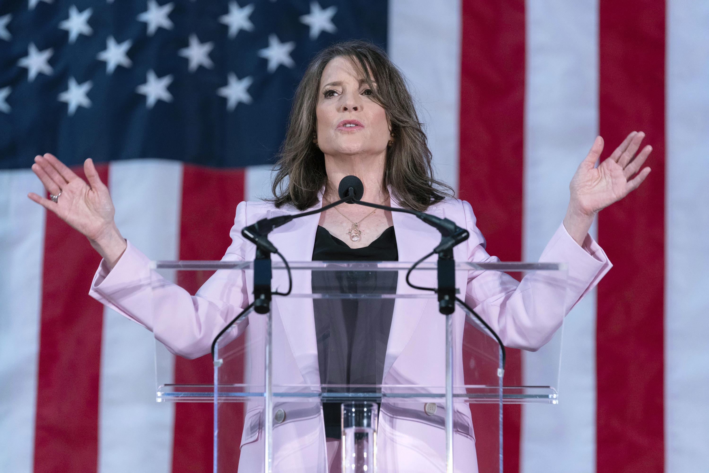 Marianne Williamson Has a Plan for That