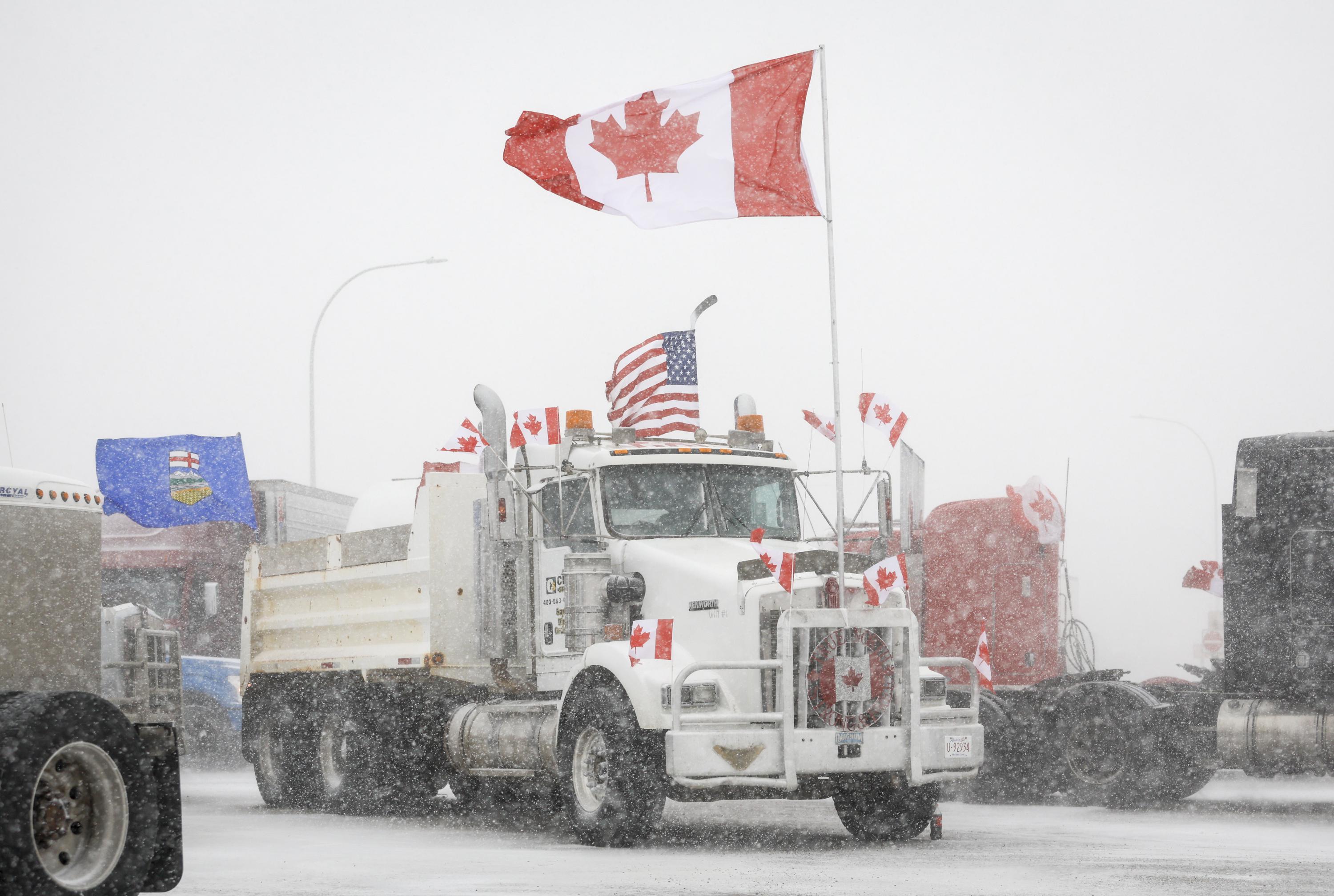 truck drivers protest australia
