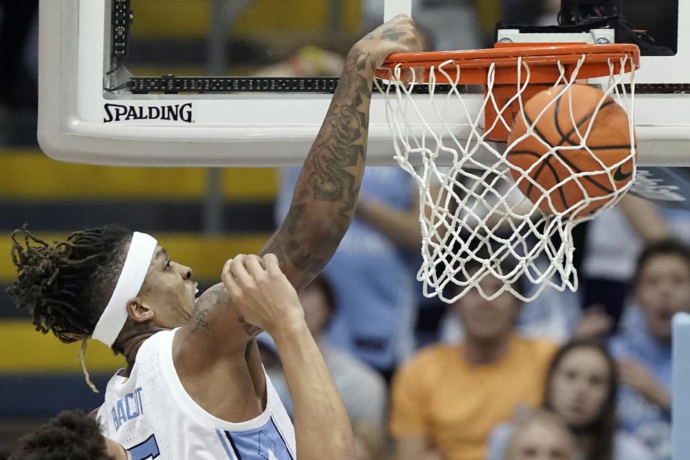 Dawson Garcia, Armando Bacot have double-doubles as UNC beats Furman 74-61