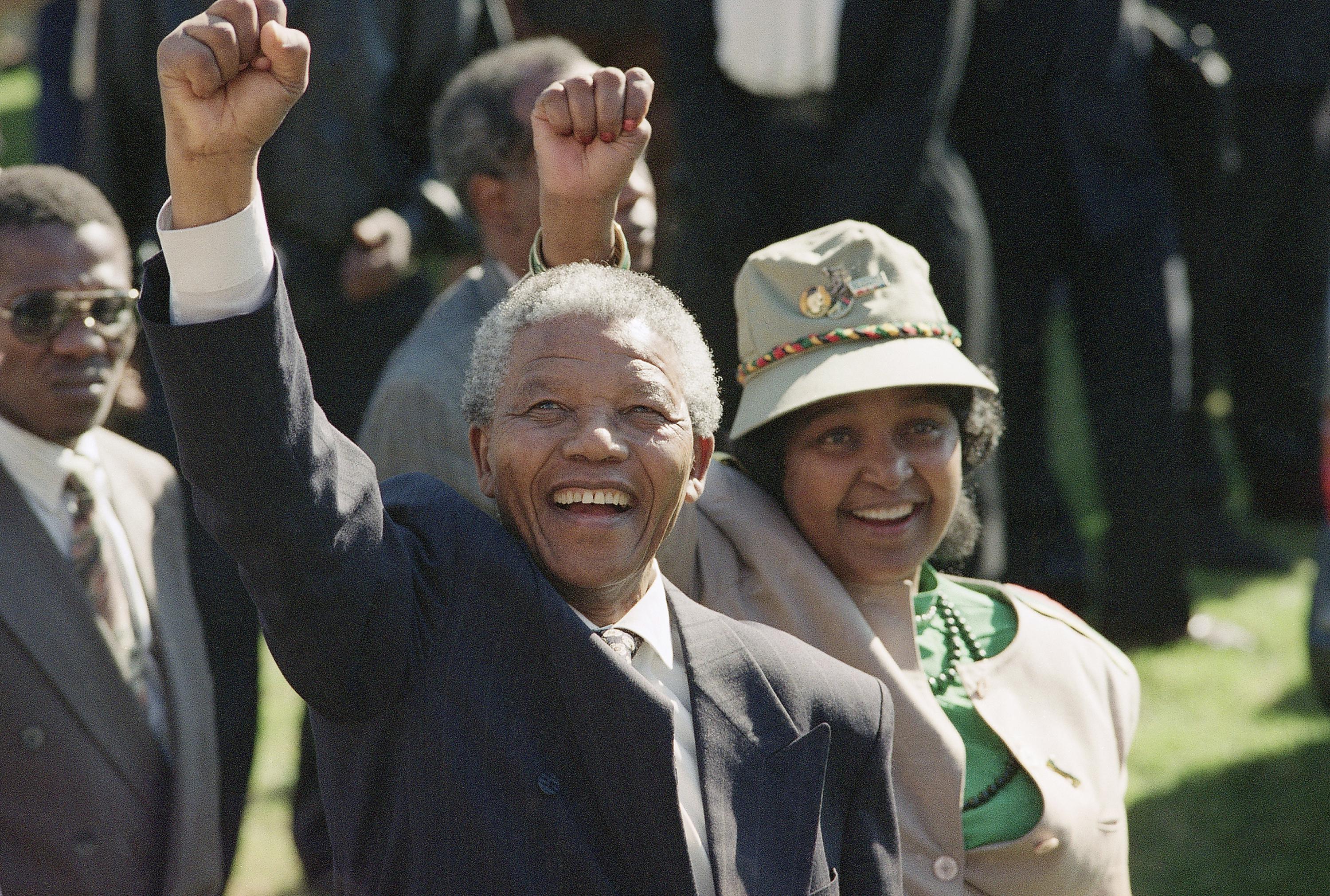 Terre'Blanche's funeral in South Africa