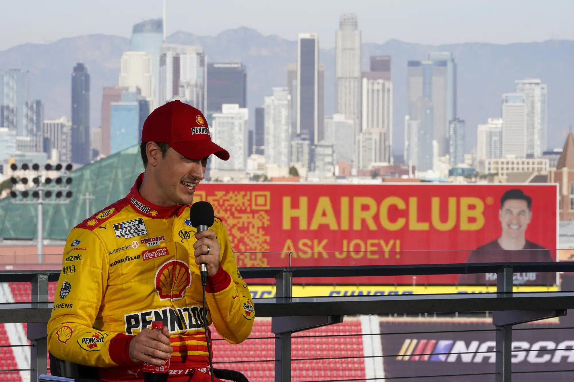 New-look Logano leads NASCAR back to the . Coliseum | AP News