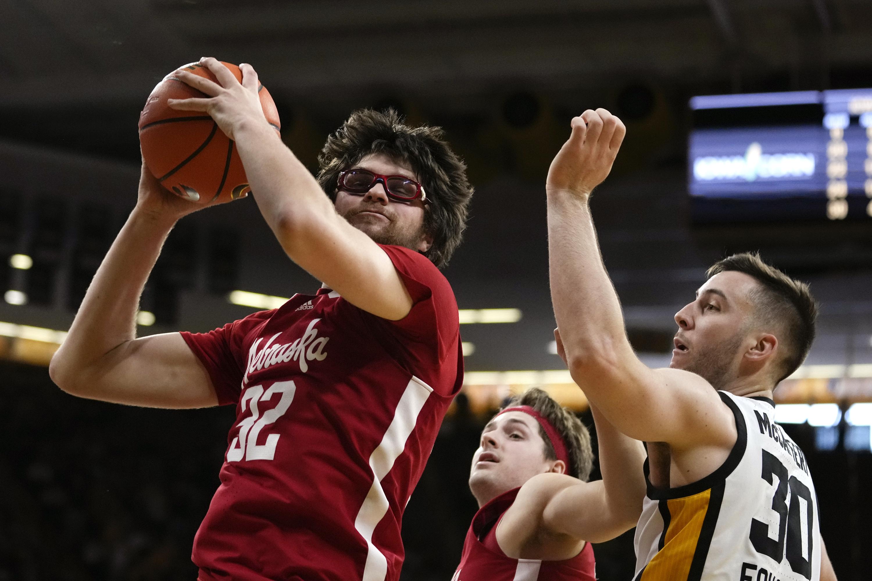 Nebraska outlasts Iowa down the stretch, wins 81-77