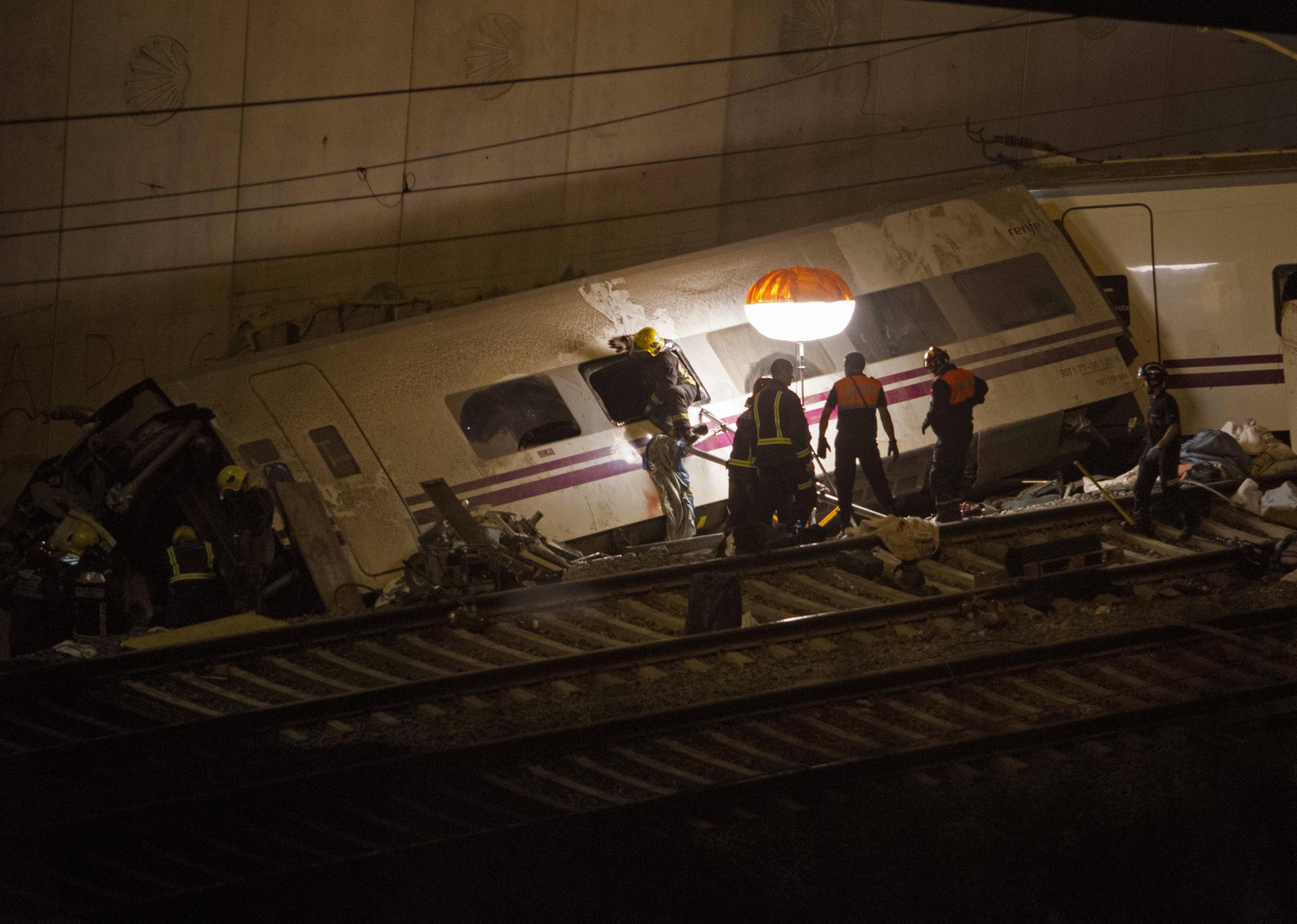 España: el conductor del accidente de tren dice que el accidente no se pudo haber evitado