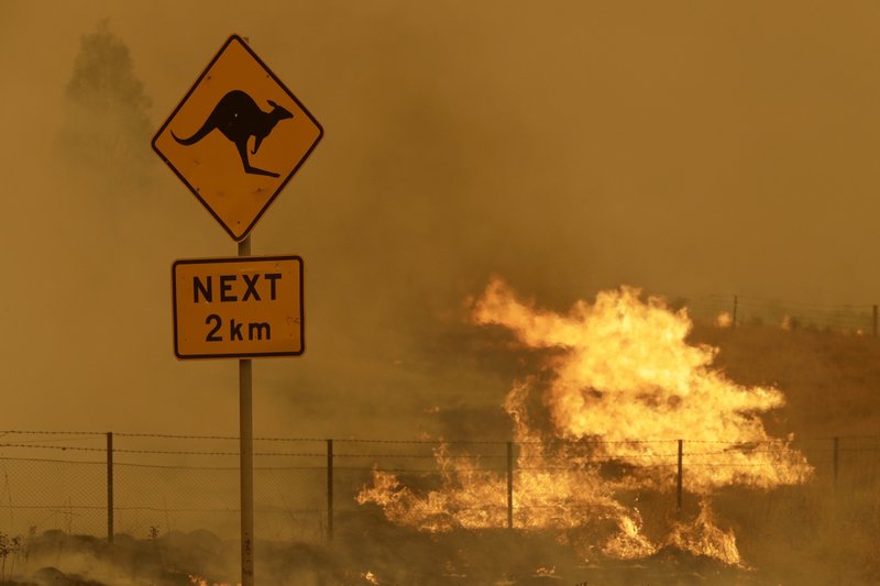 El Fuego Amenaza Capital De Australia Y Pueblos Del Sureste