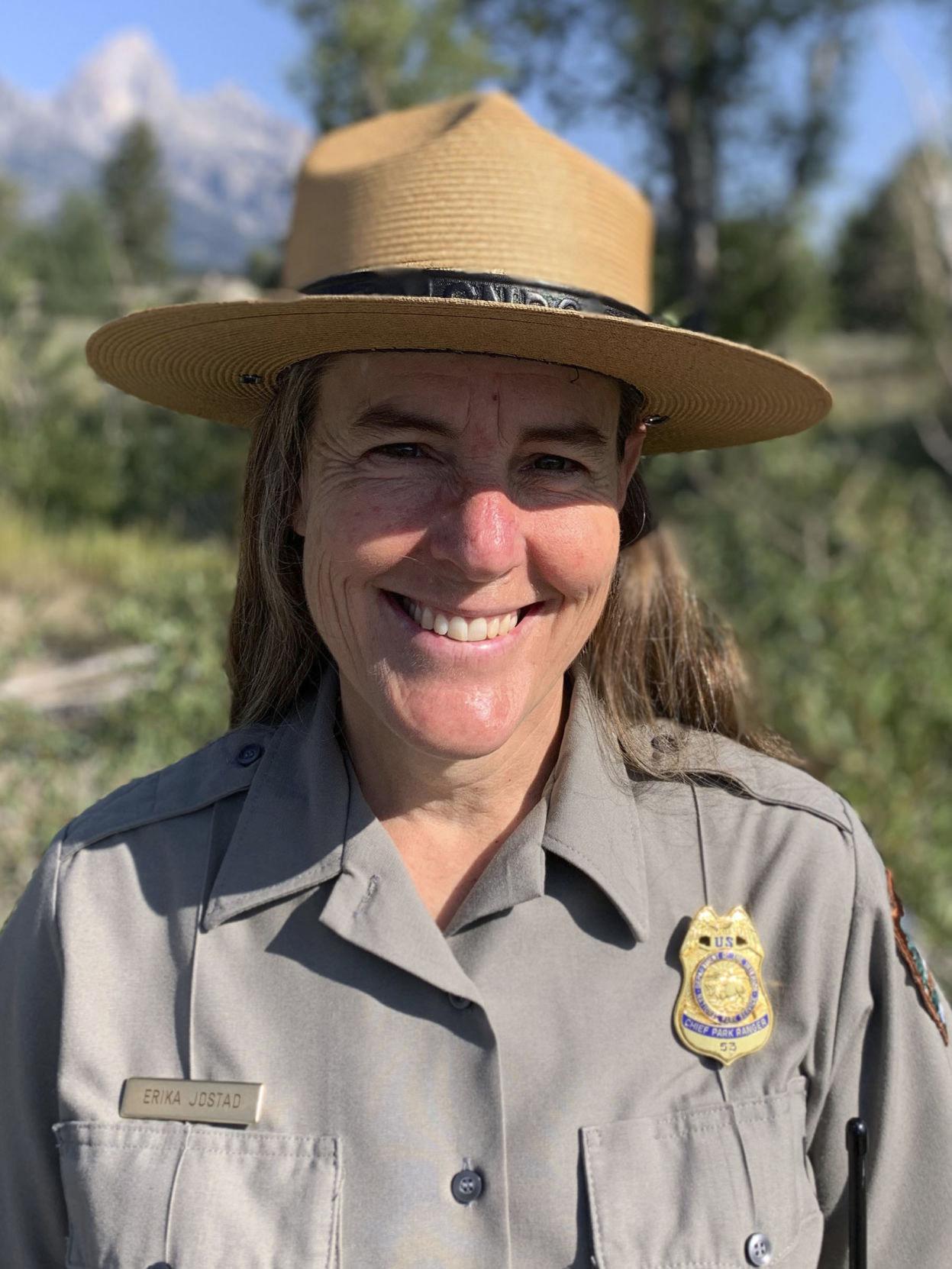 New job keeping Grand Teton's 1st female chief ranger busy | AP News