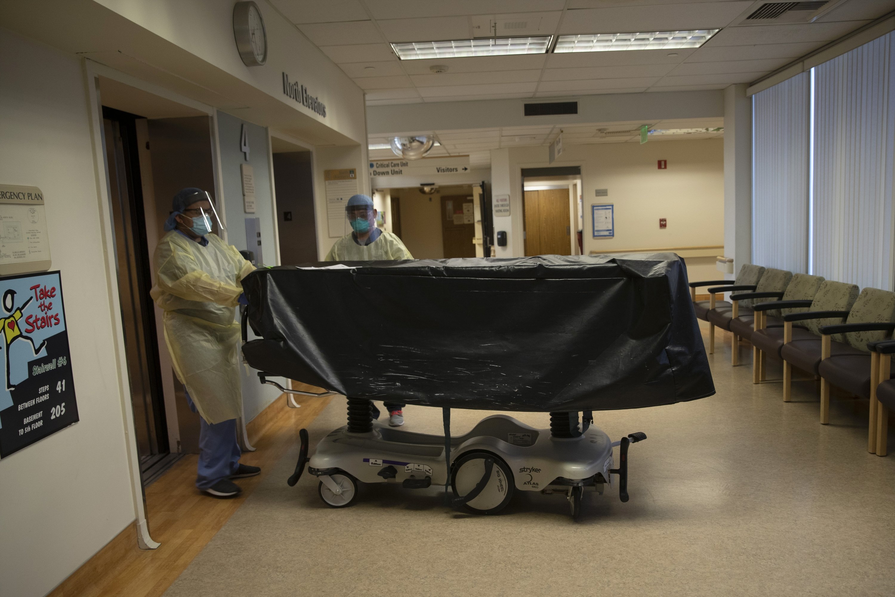 The delay in vaccinations highlights the lack of support