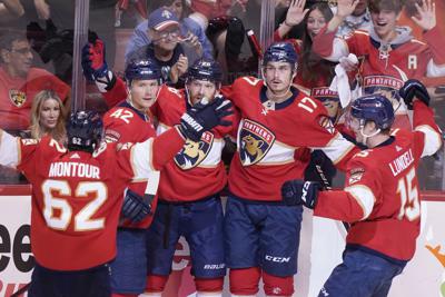 Panthers rout Capitals 5-1 in Game 2 to 