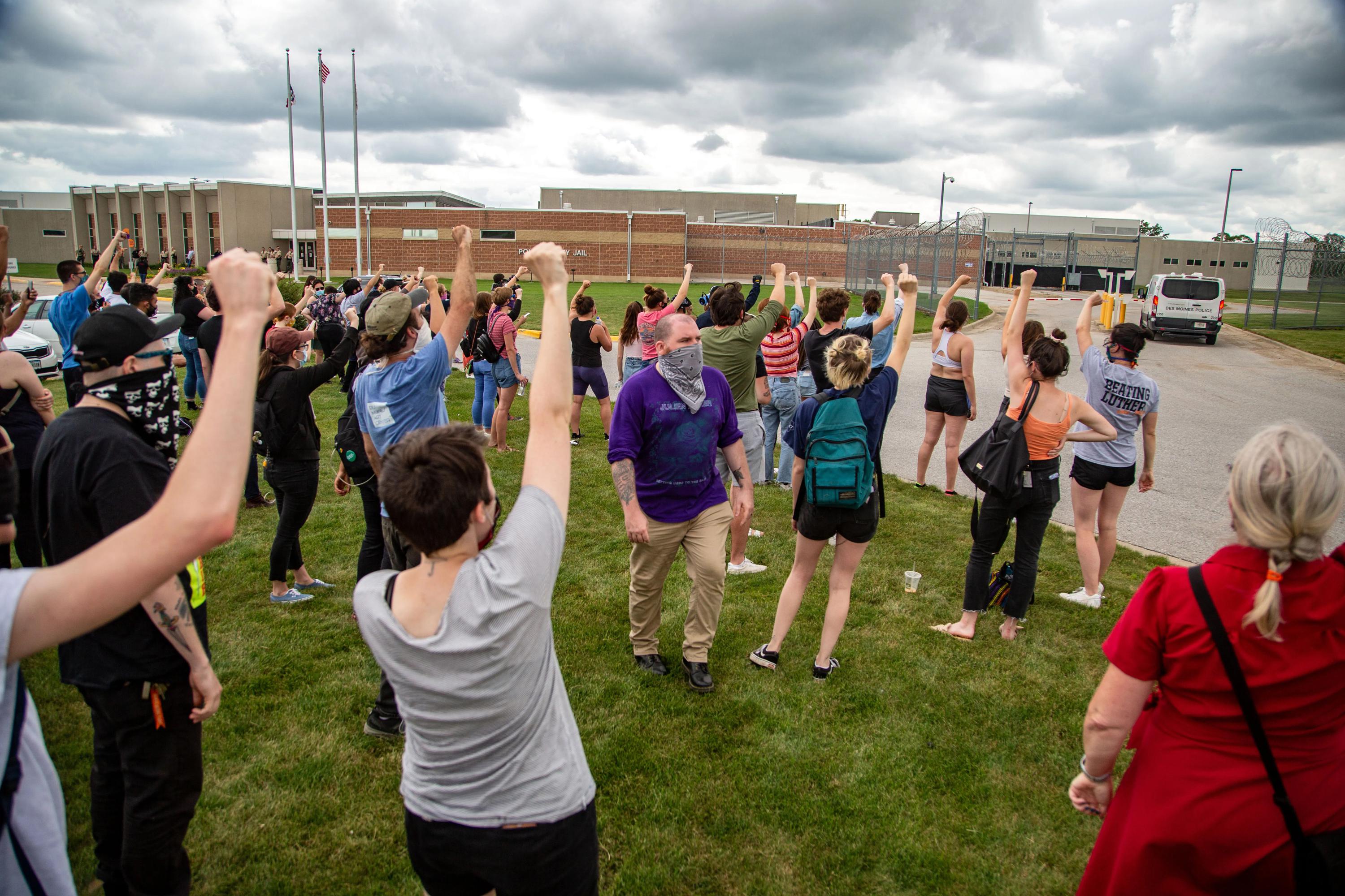 Iowa council member countersues police over protest arrest AP News