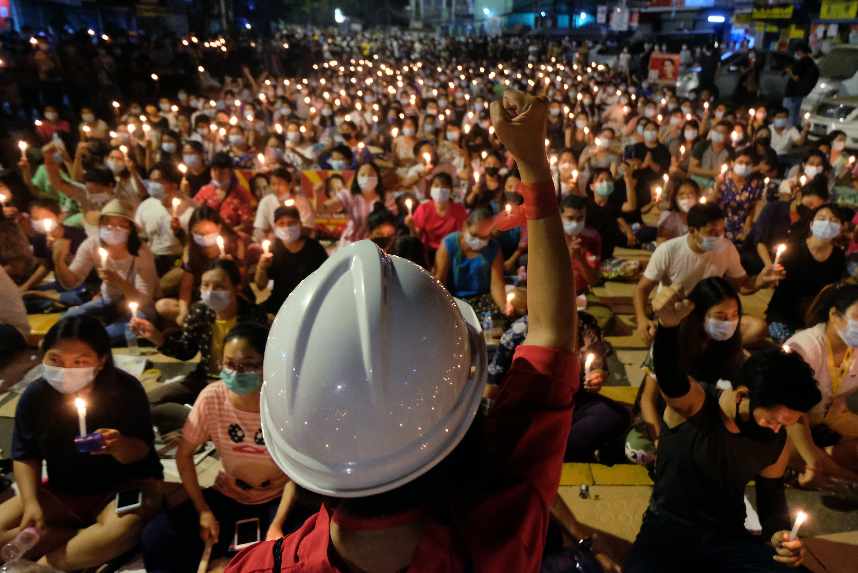At least 4 people were shot dead in protests against Myanmar’s coup