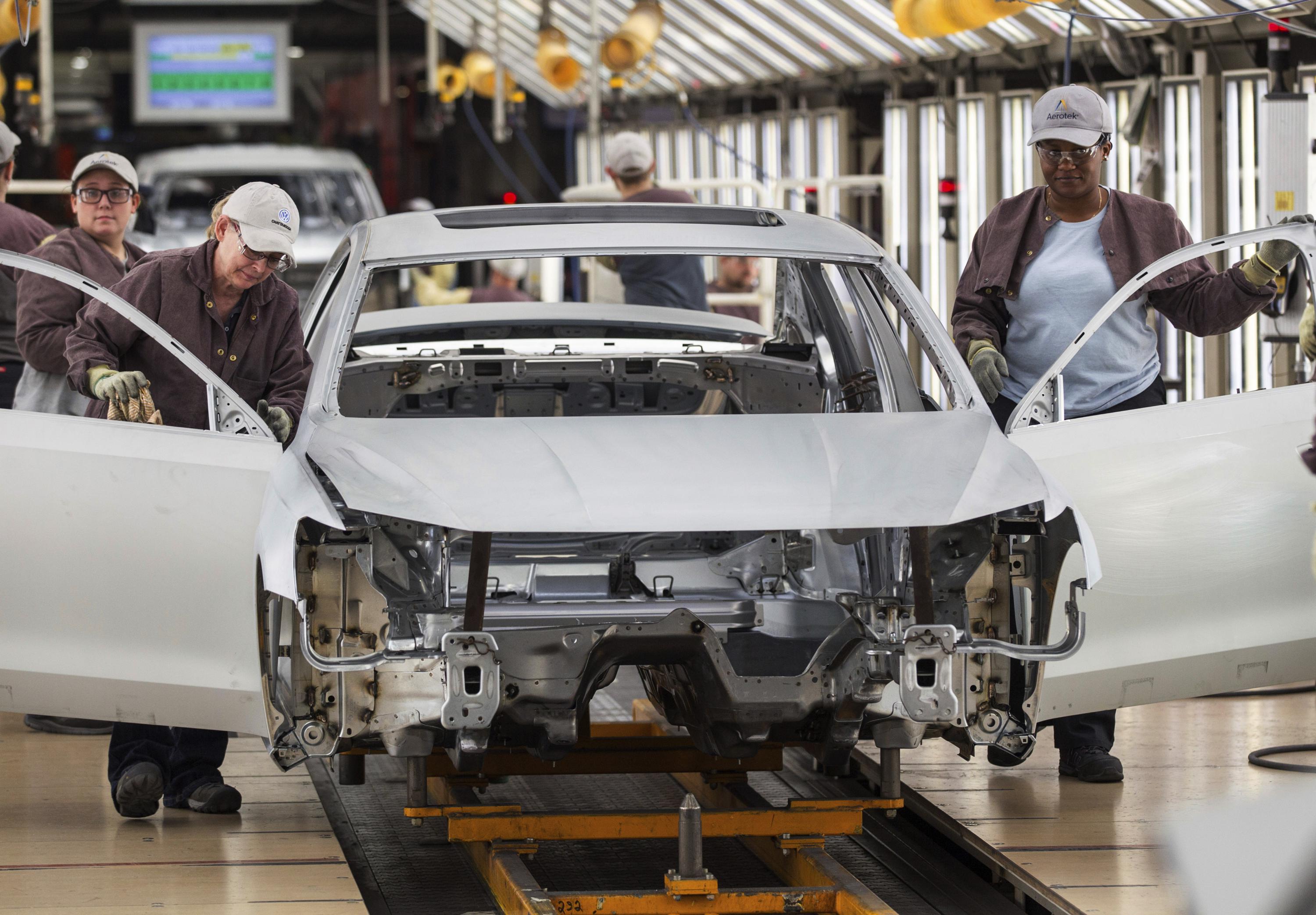 Volkswagen starts US electric vehicle assembly in Tennessee AP News