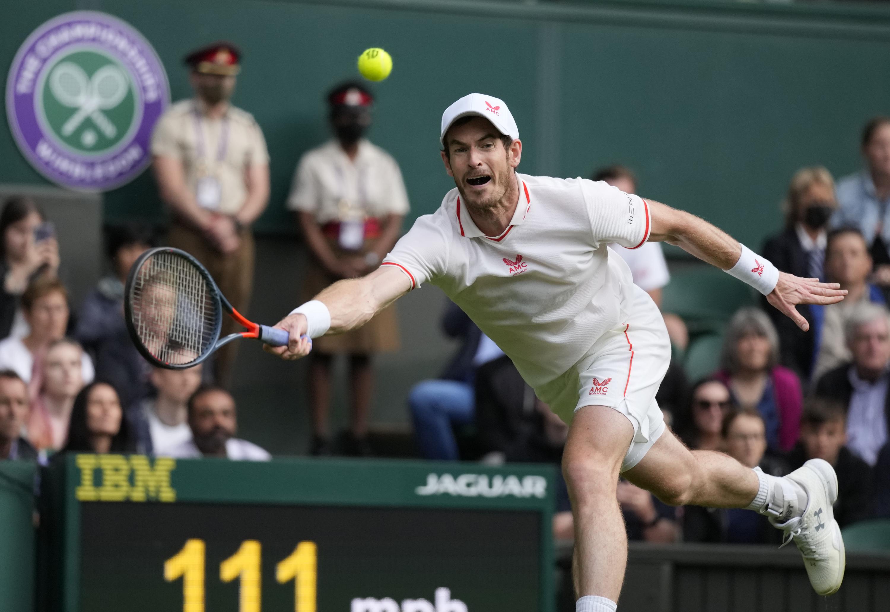 The Latest: Andy Murray wins seesaw match at Wimbledon | AP News