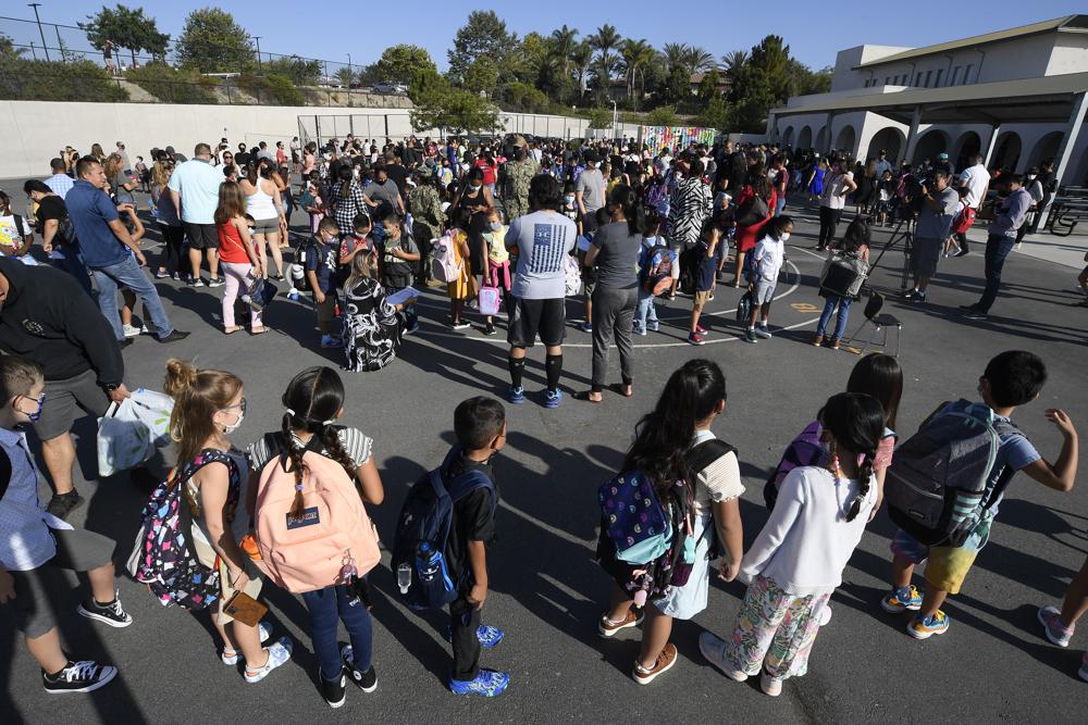 regreso a clases california