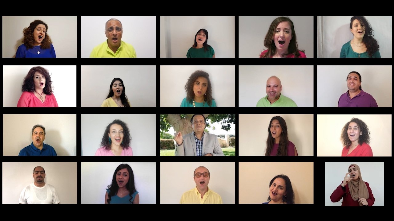 Cairo Choir Sends Musical Message Of Hope Amid Virus Gloom