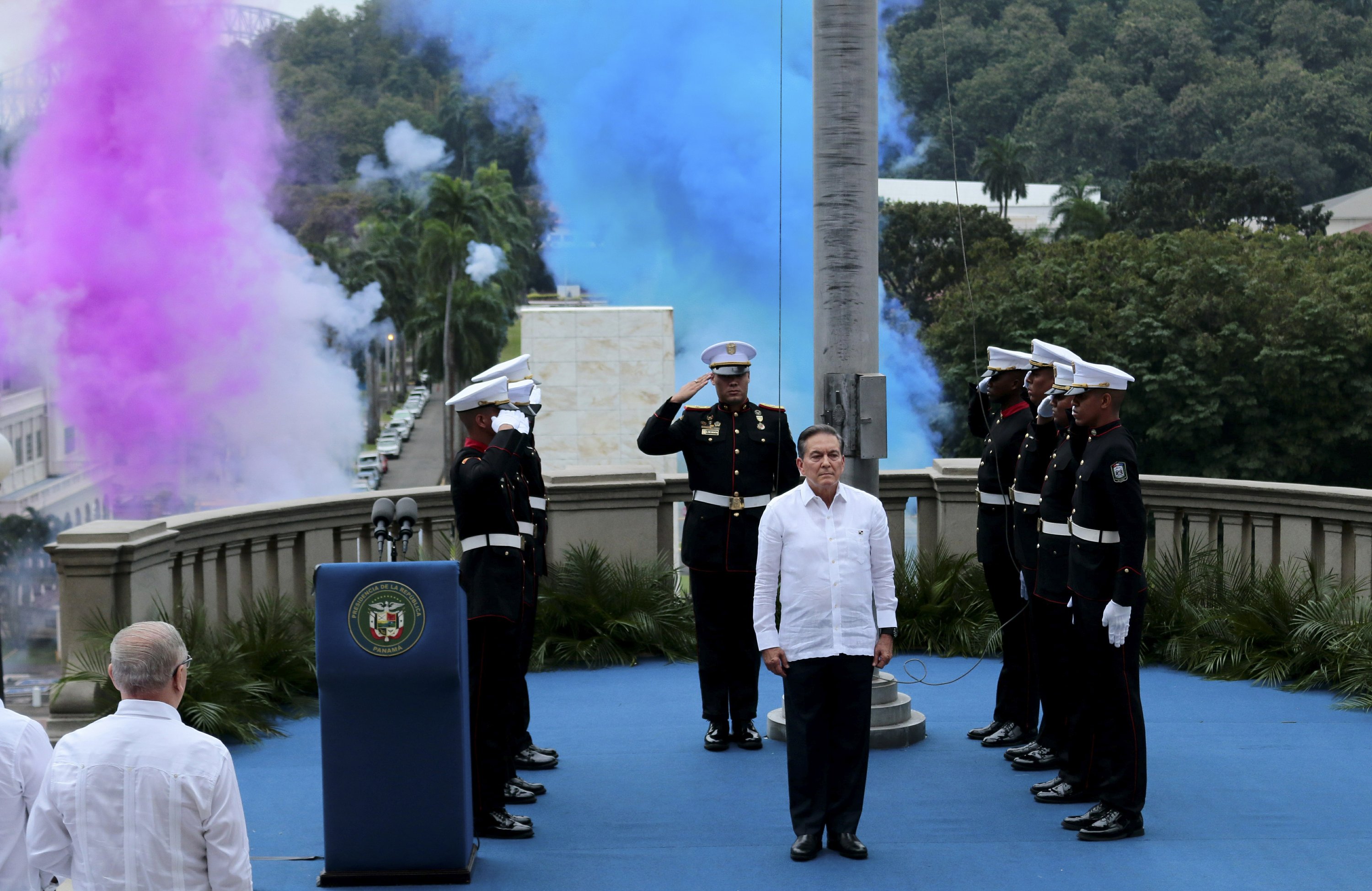 Panama Canal marks 20 years of US handover amid water crisis - The Associated Press