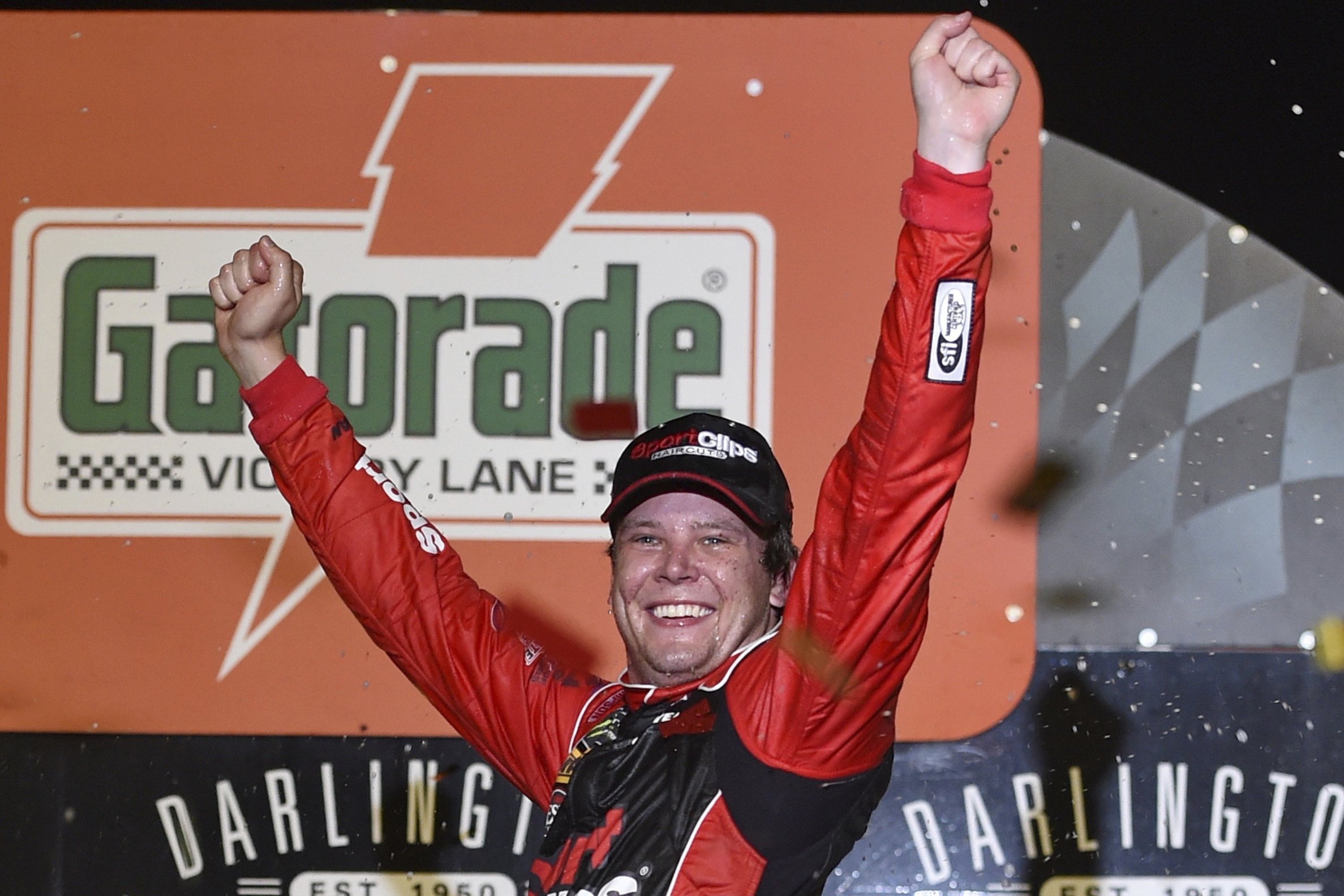 Erik Jones holds off Busch to win rain-delayed Southern 500 | AP News