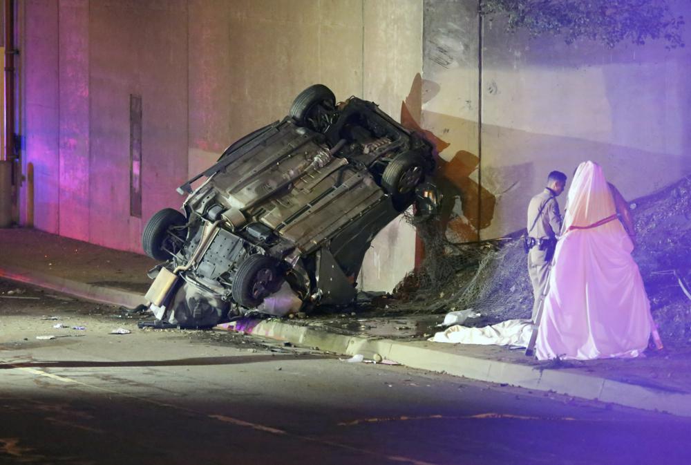 Accidente en Pasadena, California. | AP