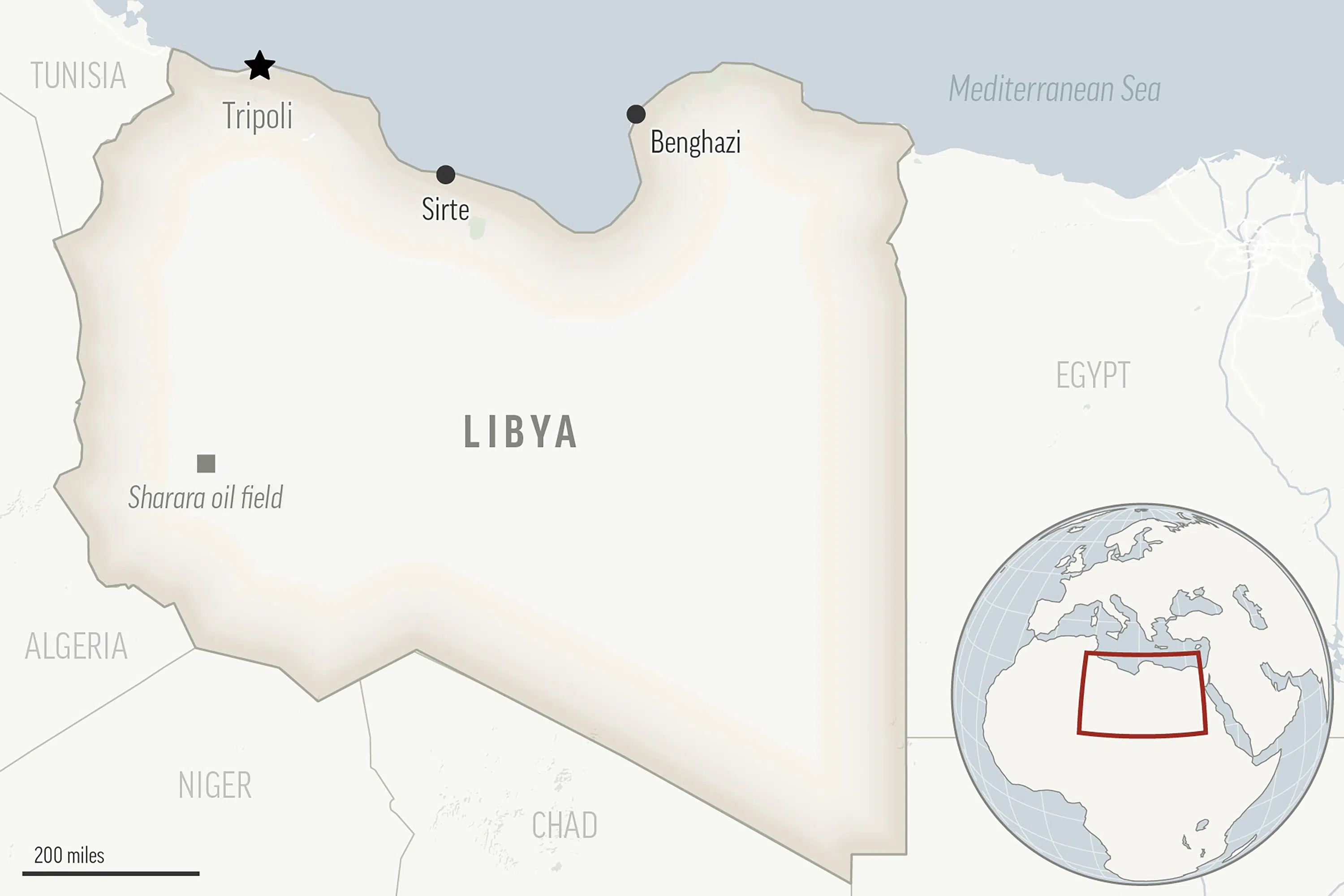 DUBAI, United Arab Emirates (AP) — Some 2.5 tons of natural uranium stored in a site in war-torn Libya have gone missing, the United Nations nuclear