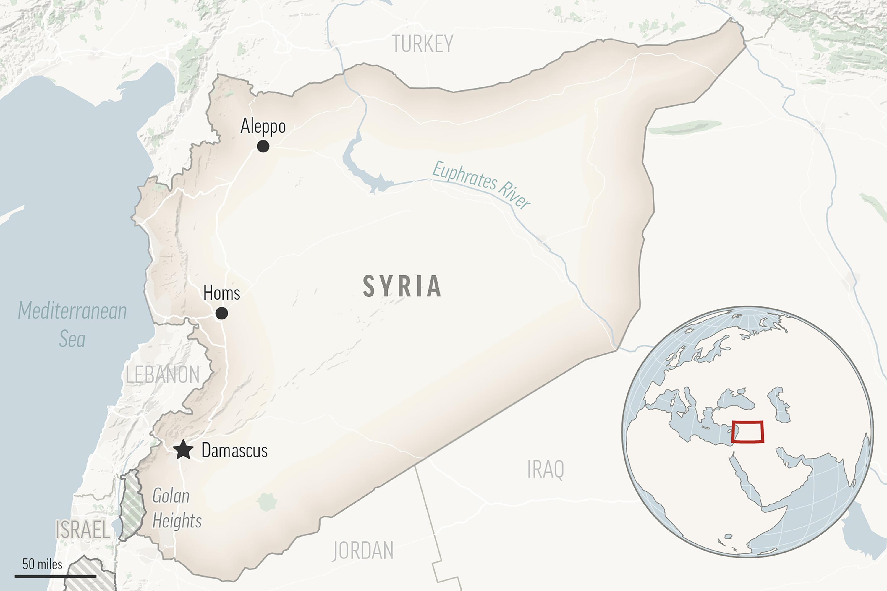 damascus world map