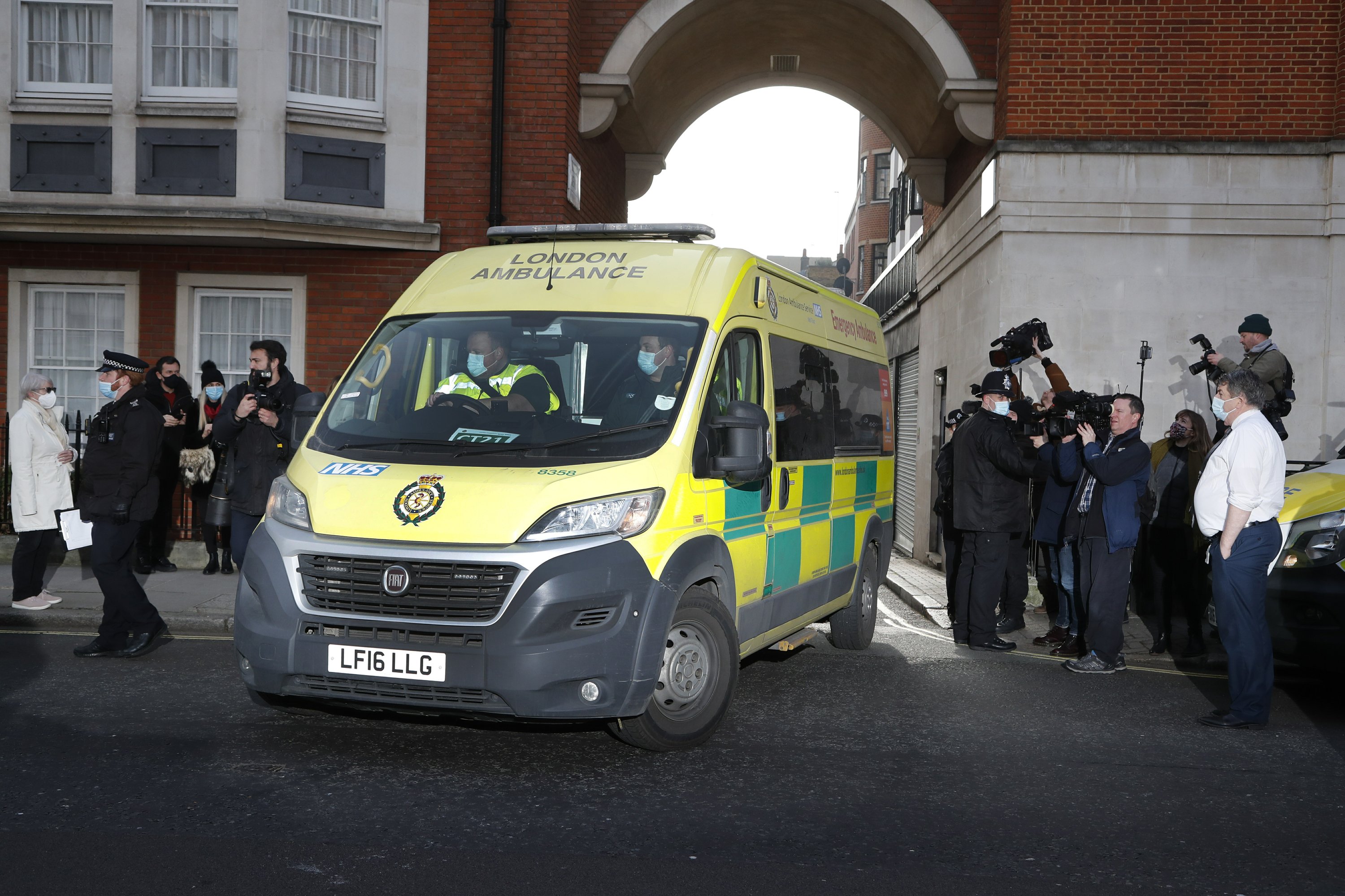 Prince Philip moved to a specialized heart hospital in London