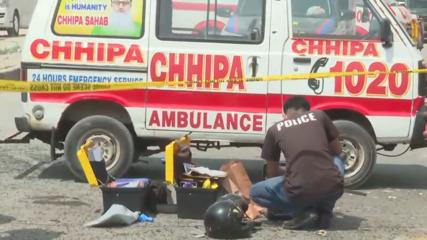 
                            5 Japanese workers narrowly escape suicide bombing that targeted their vehicle in Pakistan