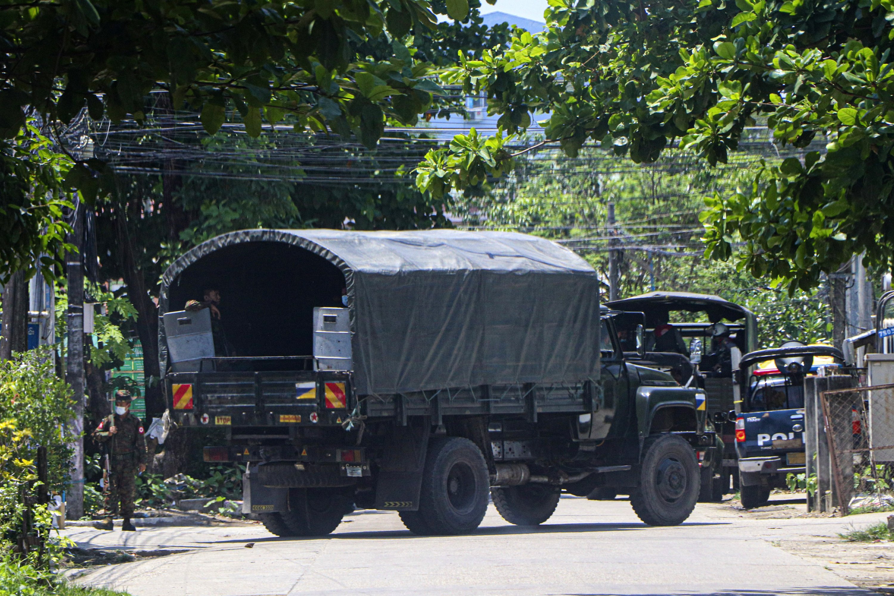 Myanmar forces kill 82 in one day in city