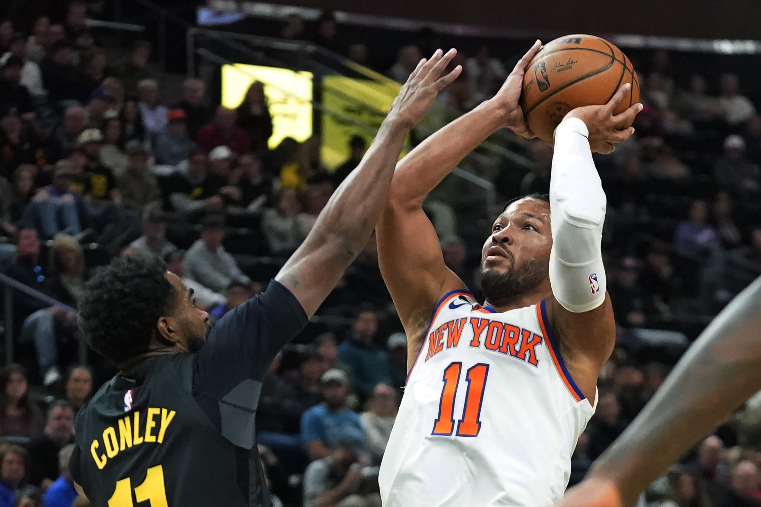 Brunson Knicks send Jazz to third straight loss 118 111 AP News