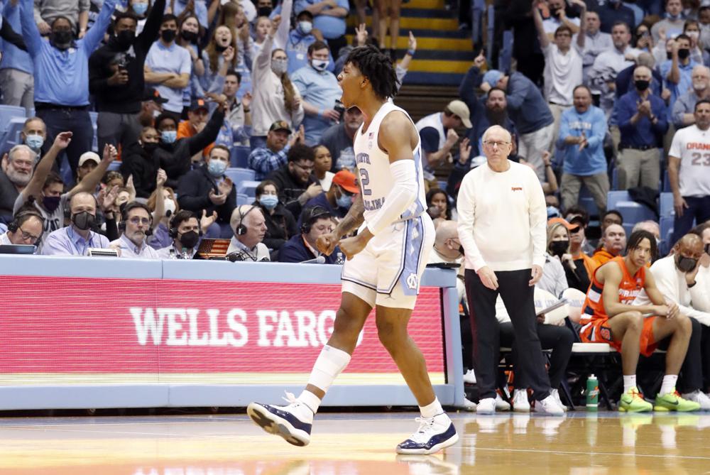 Brady Manek, Caleb Love lead North Carolina past Syracuse 88-79 in OT Brady Manek, Caleb Love lead North Carolina past Syracuse 88-79 in OT