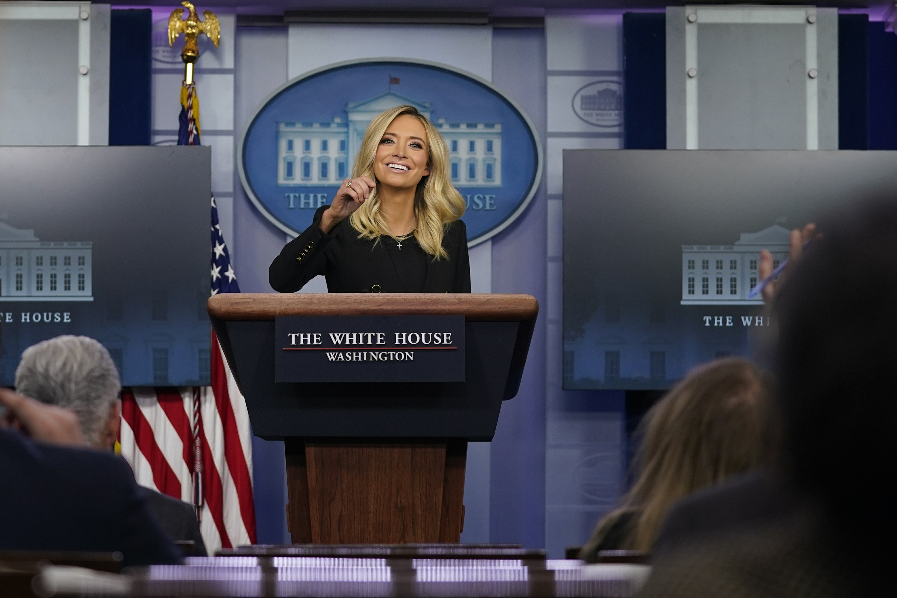 Trumps New Press Secretary Pledges Not To Lie From Podium Ap News