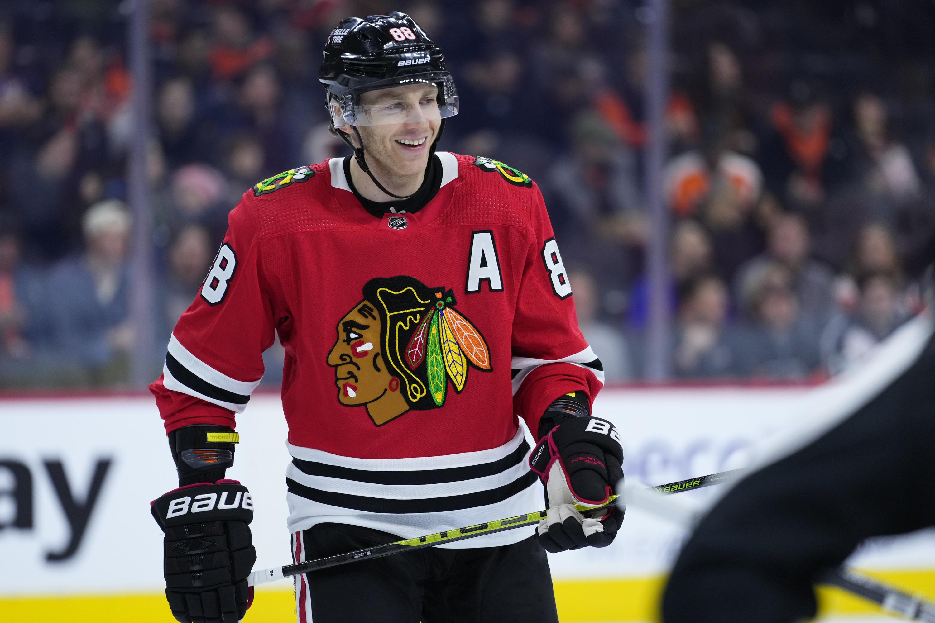 Rangers acquire star winger Patrick Kane from Blackhawks | AP News